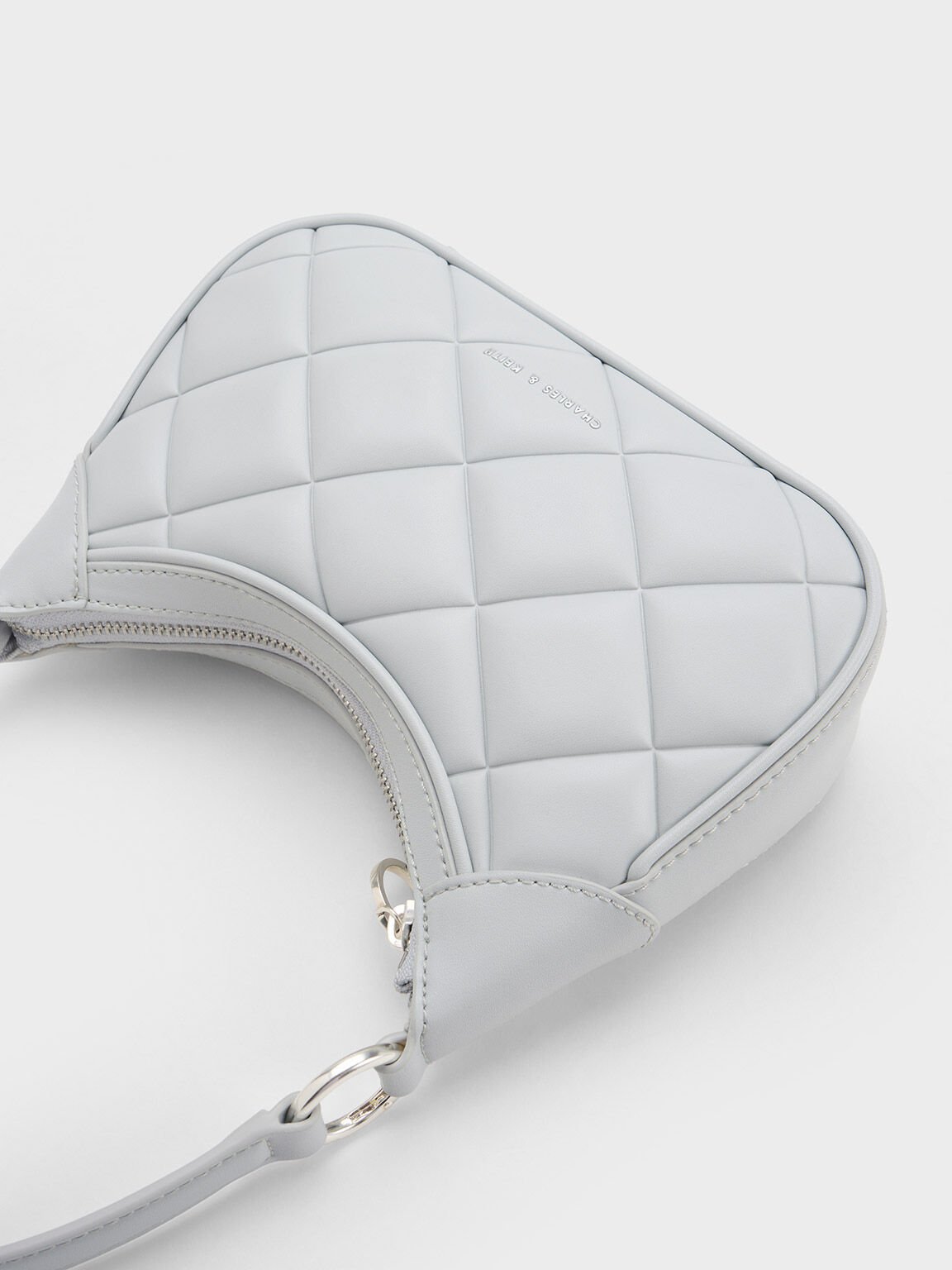 Charles & Keith Women's Alcott Scarf Shoulder Bag