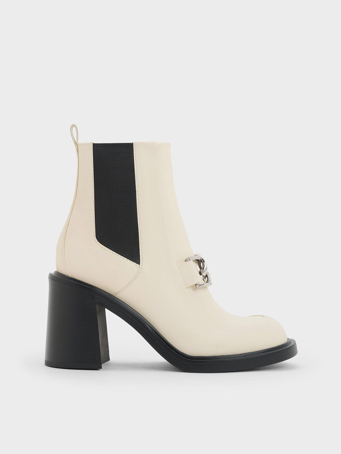 HUTCH Black Ankle Boots for Women | Stacked Block Heel & Lug Sole – Steve  Madden