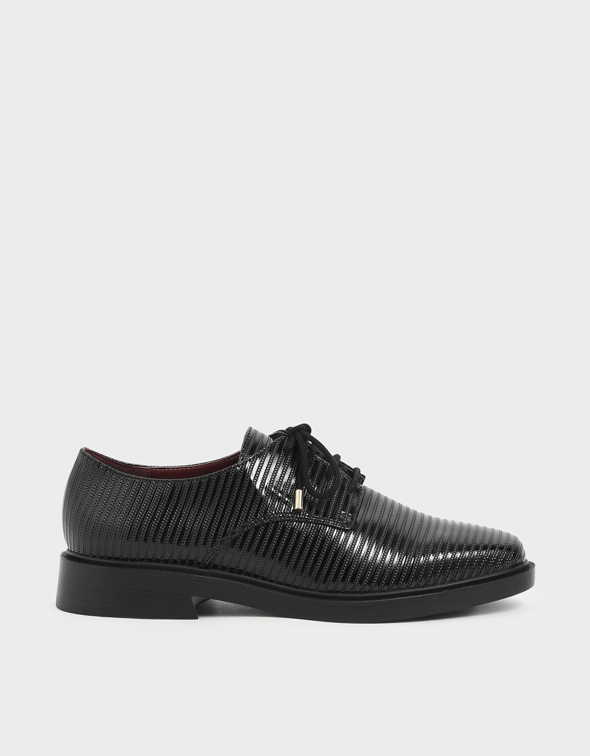 Patent Derby Shoes | CHARLES \u0026 KEITH 