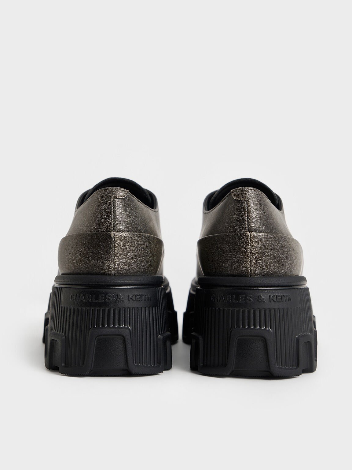 Zip-Up Platform Loafers, Multi, hi-res