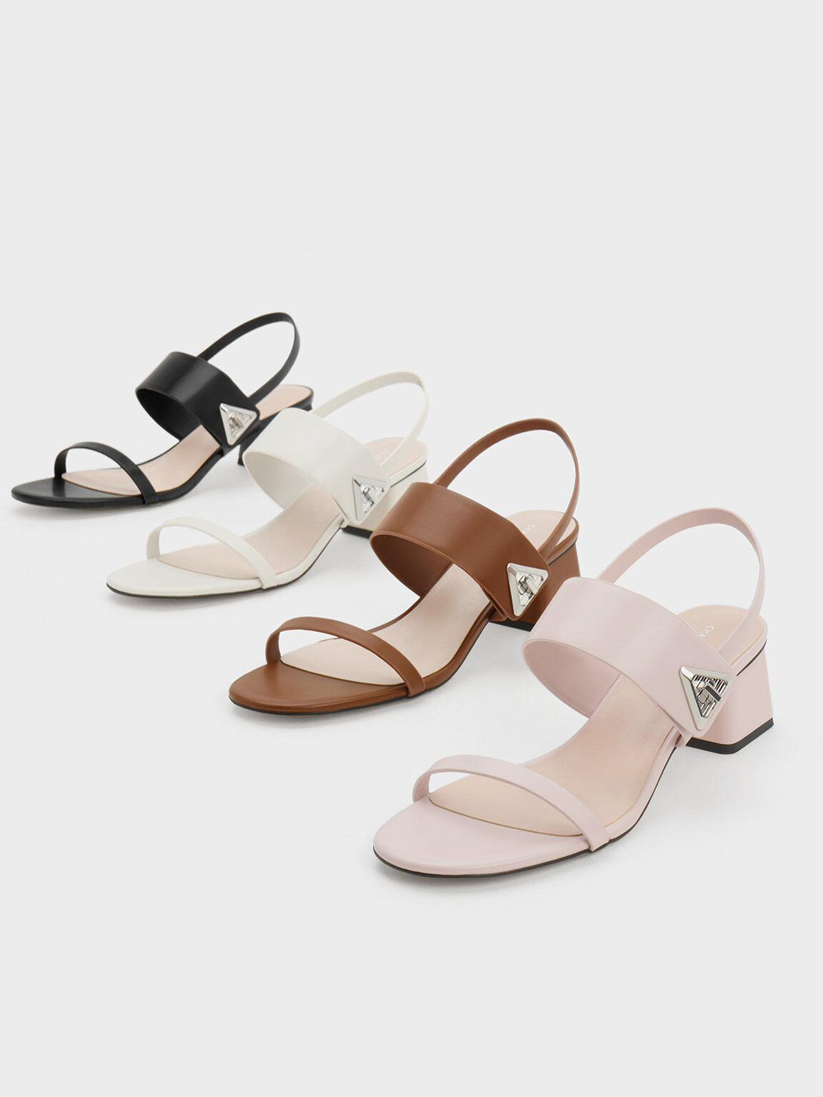 Charles and cheap keith sandals heels