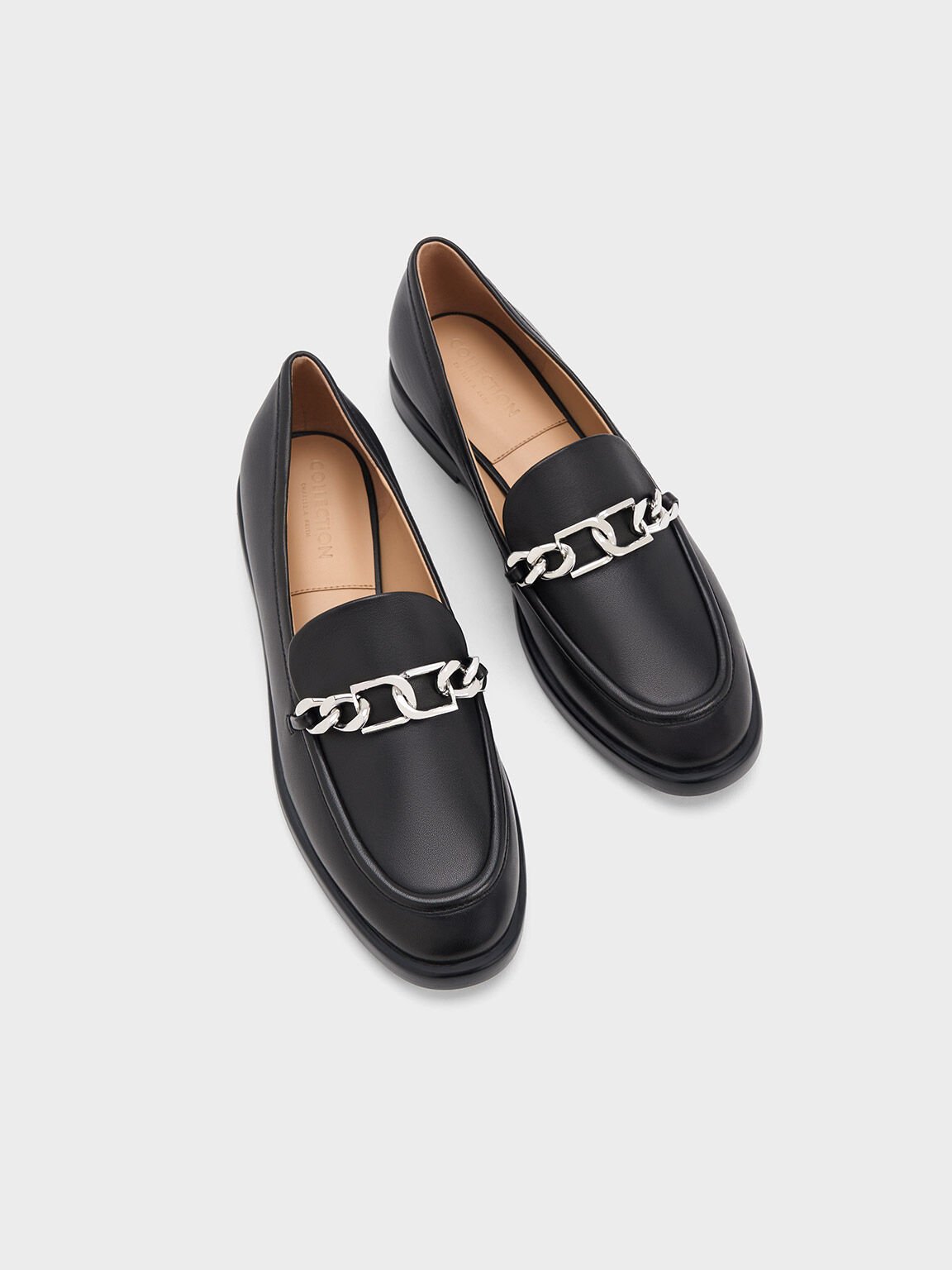 York Line Leather Loafers