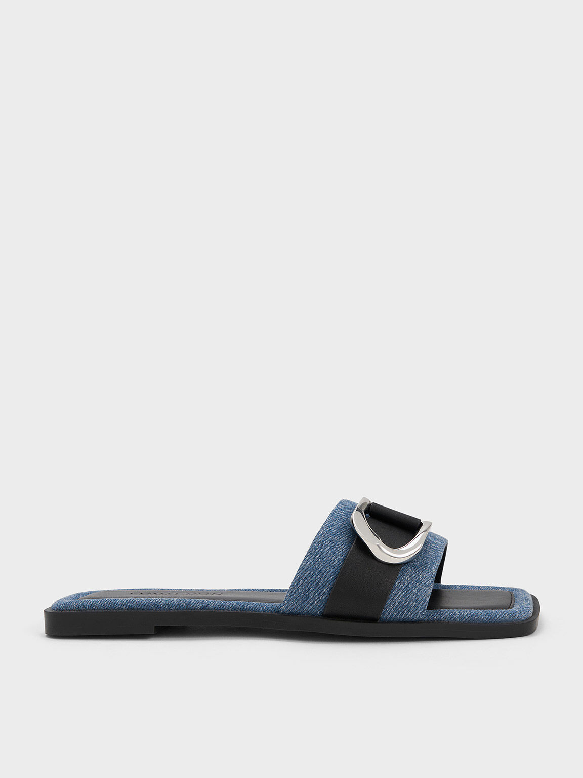 Walkaroo Mens Sandals - WC4372 Black Blue – Walkaroo Footwear