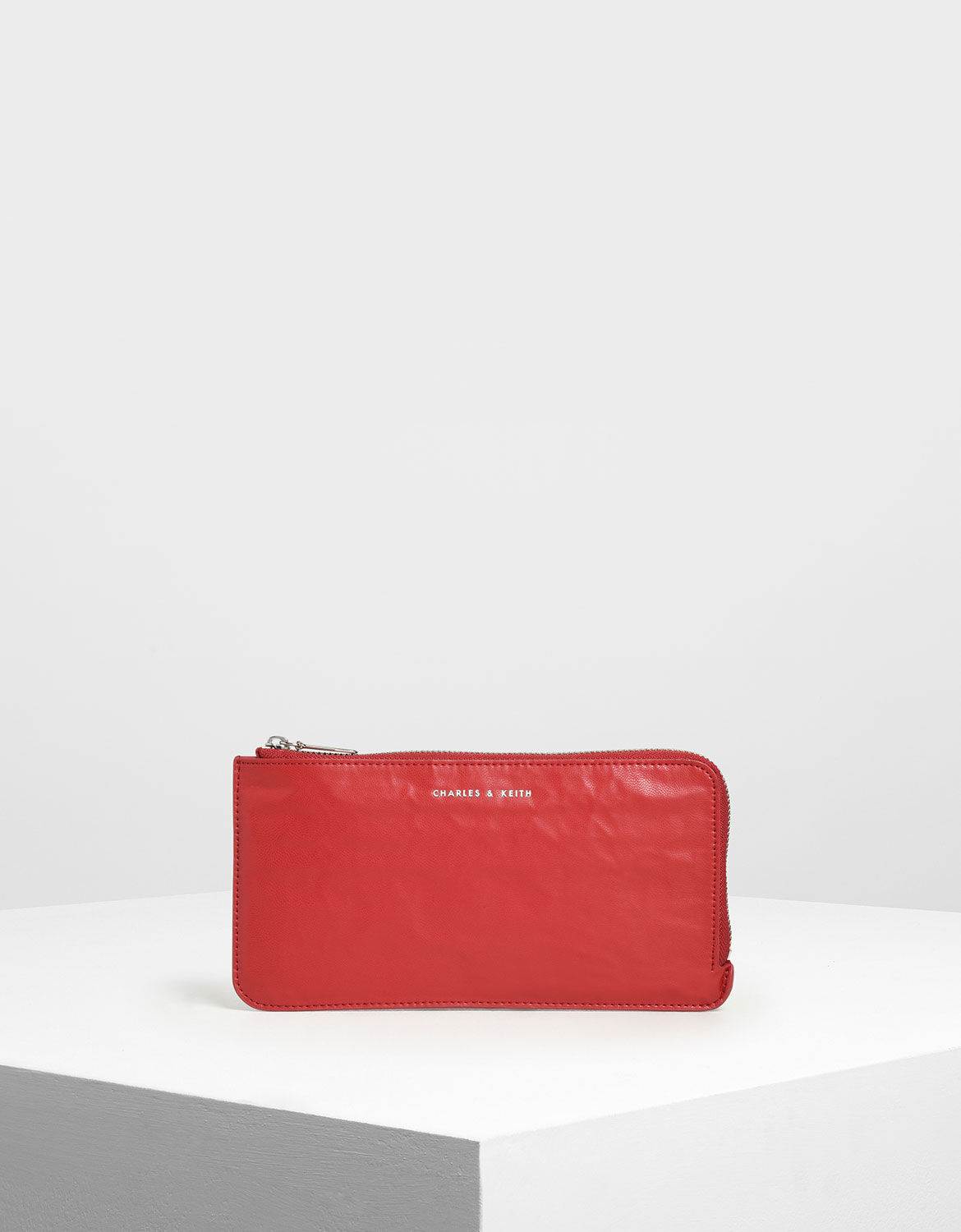 charles and keith bag red