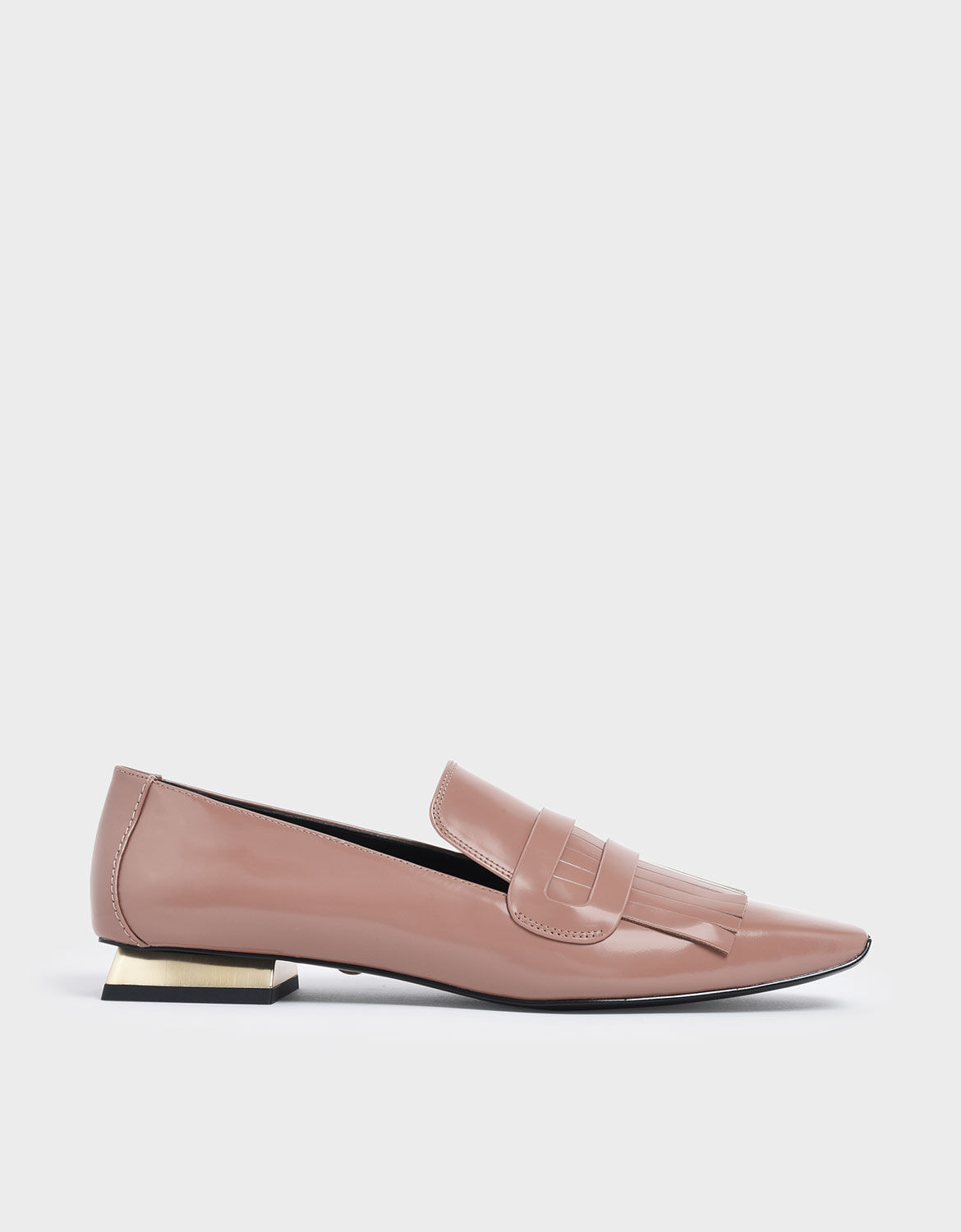 blush loafers