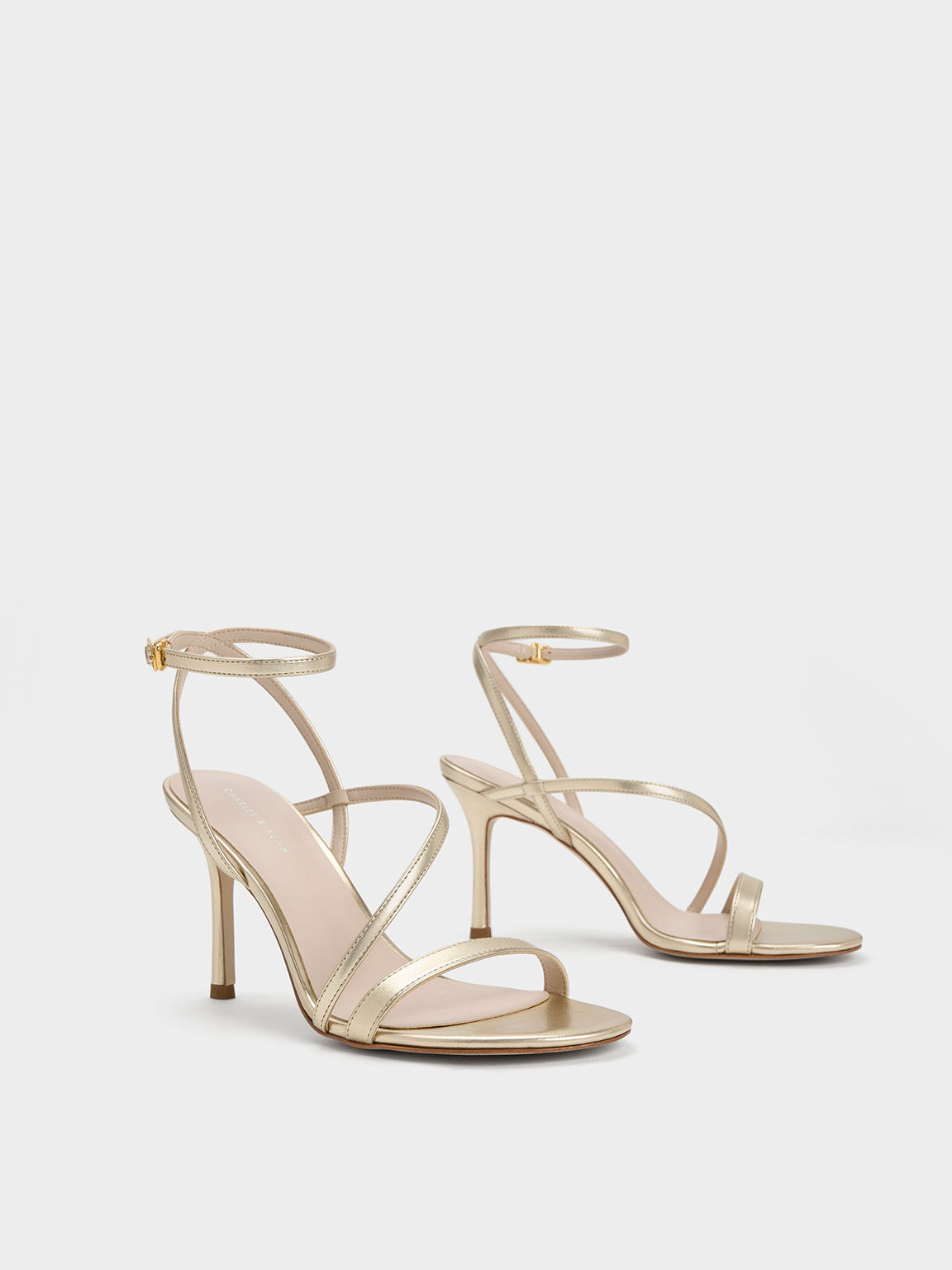 Gold Ankle Strap Heels : Target