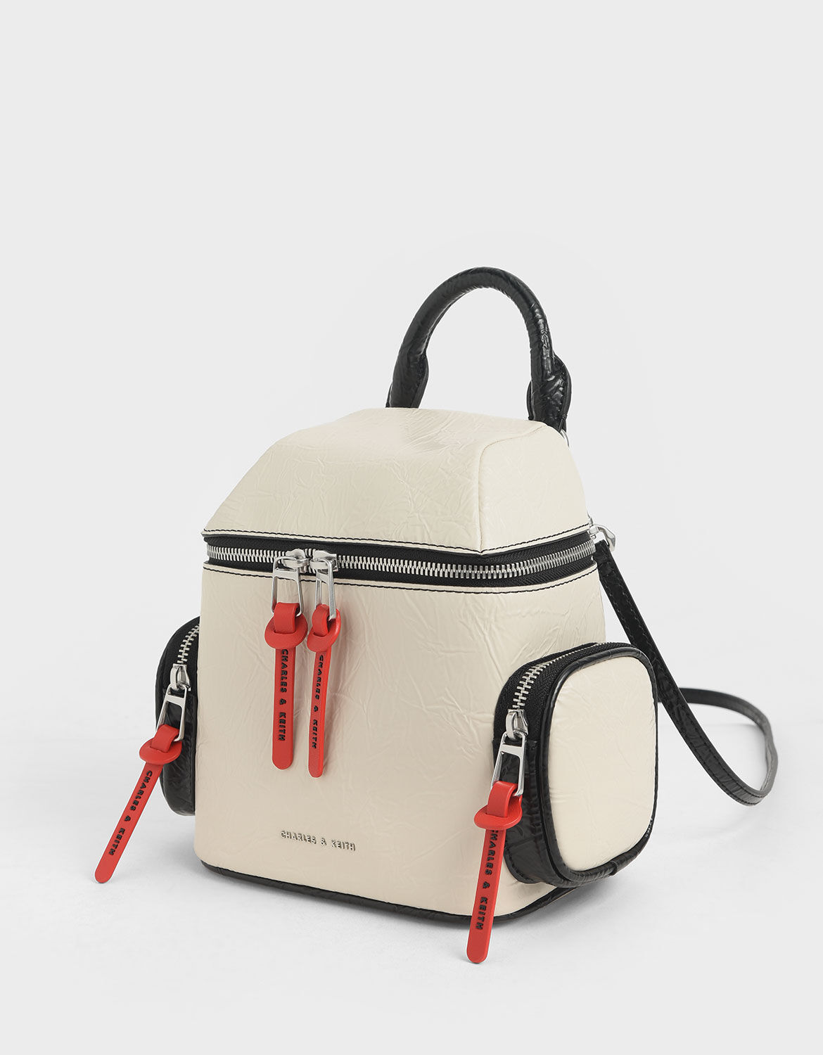 charles and keith two way backpack