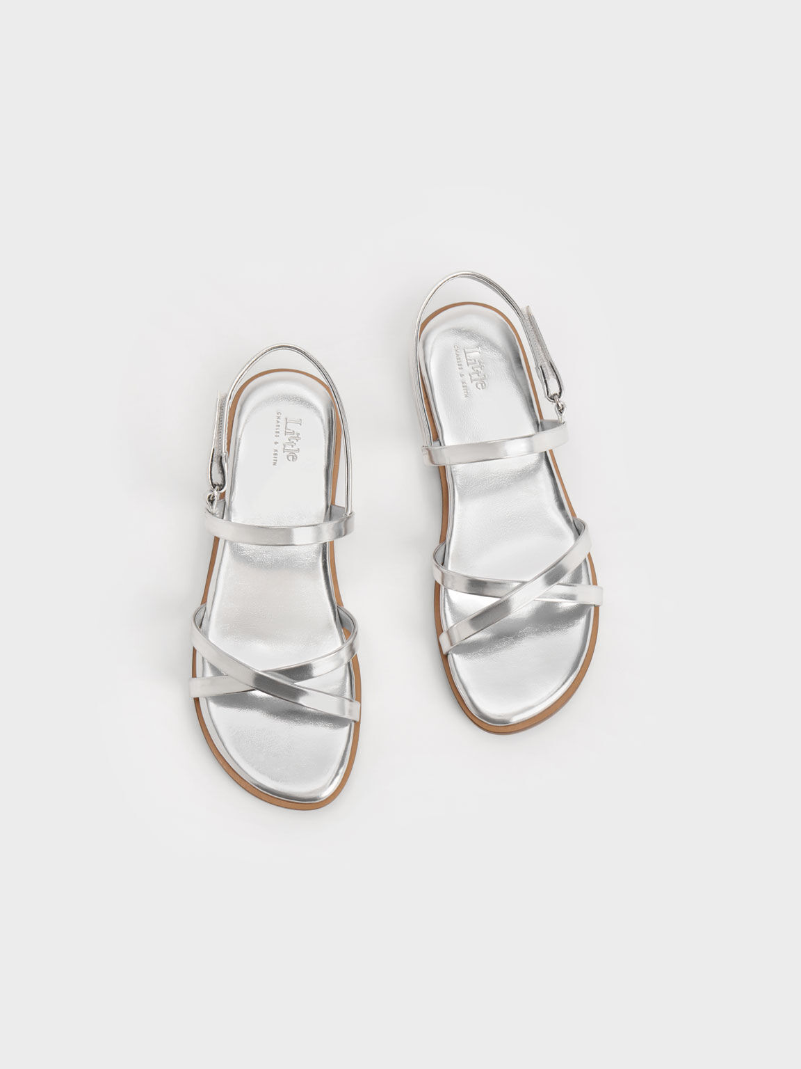 Next girls sale silver sandals