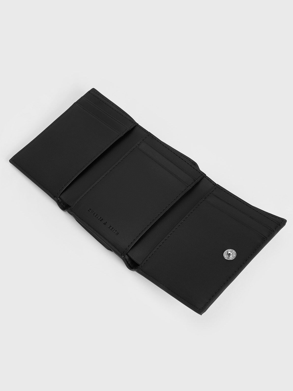 Nasrin Geometric Wallet - Noir