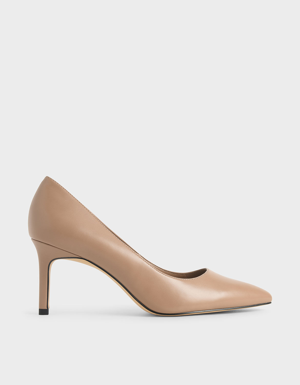 Charles & Keith Women's Pointed-Toe Stiletto Heel Ankle