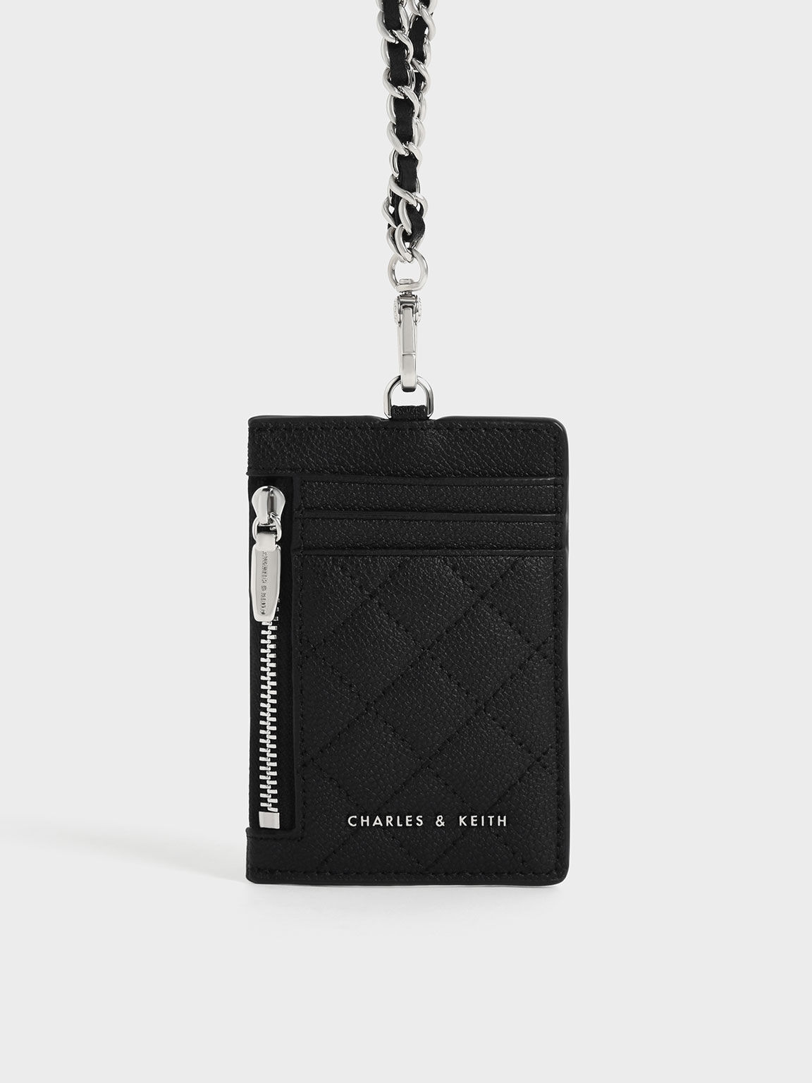 CHARLES & KEITH Braided Strap Card Holder for Women