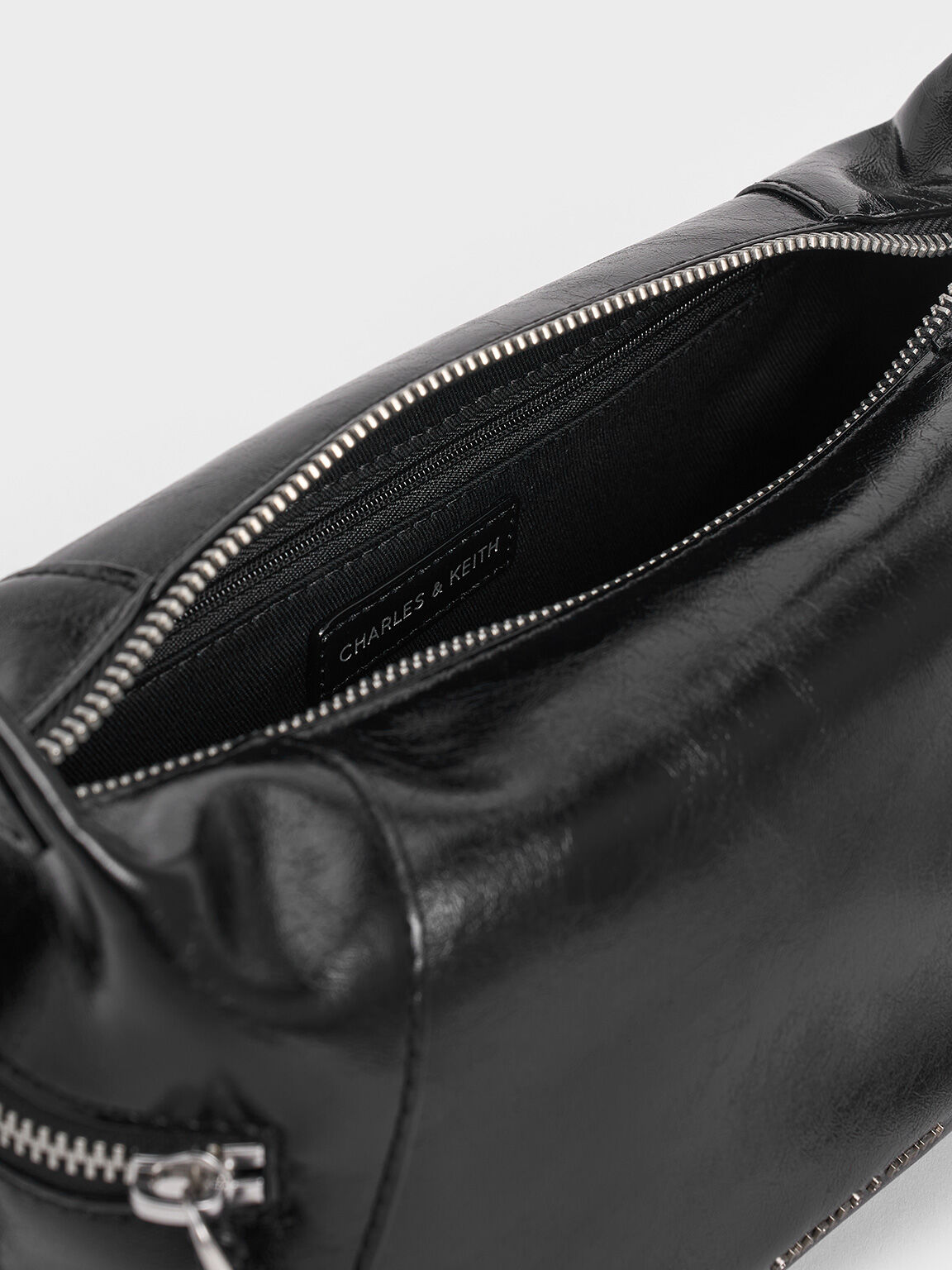 Bolso hobo Xylia, Noir, hi-res