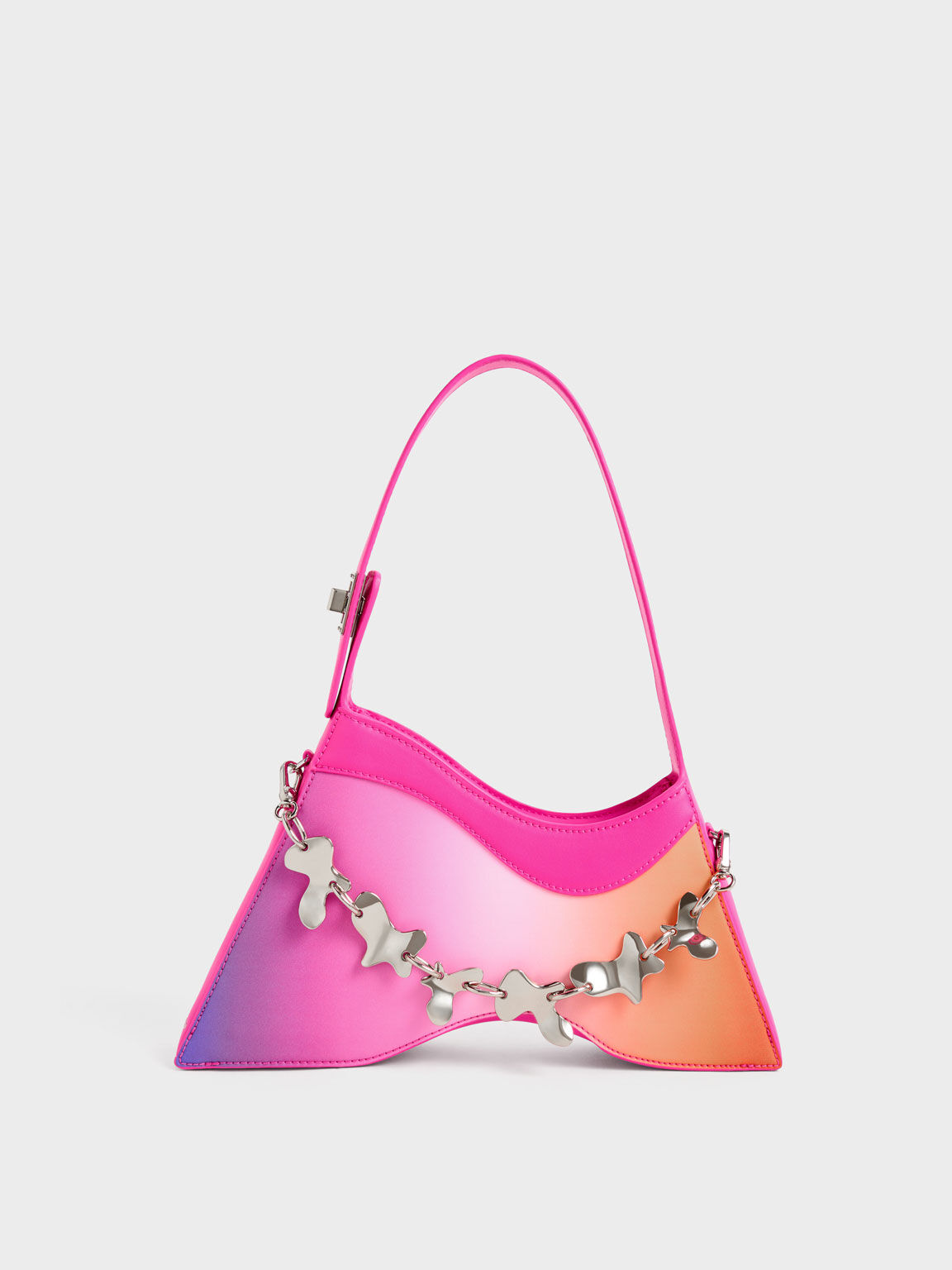 Loewe X Paula's Puzzle Mini Leather Shoulder Bag in Pink