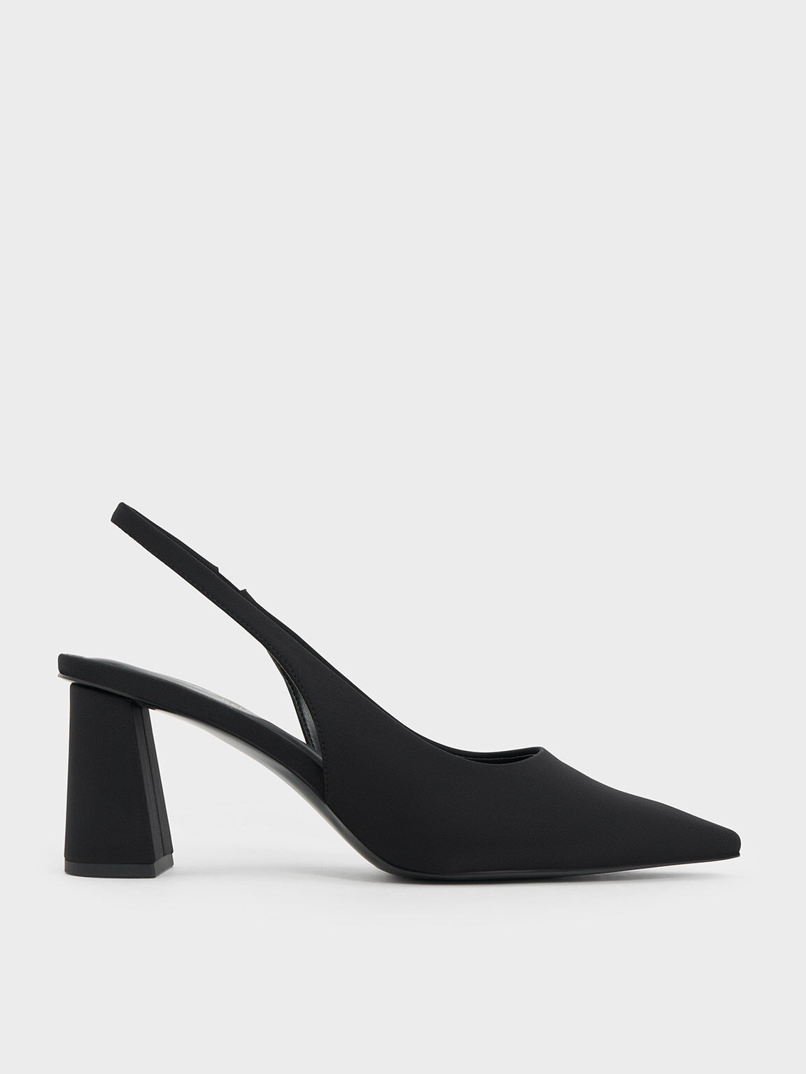 Sanctum SCARLET POINTY PUMPS BLACK SHINY - Shoebidoo Shoes