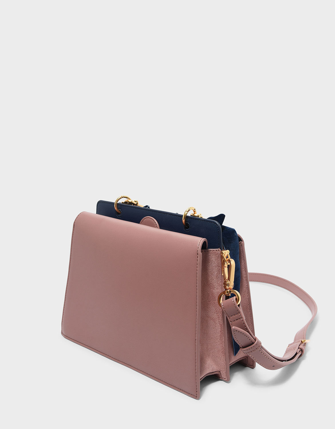 charles & keith bow detail handbag