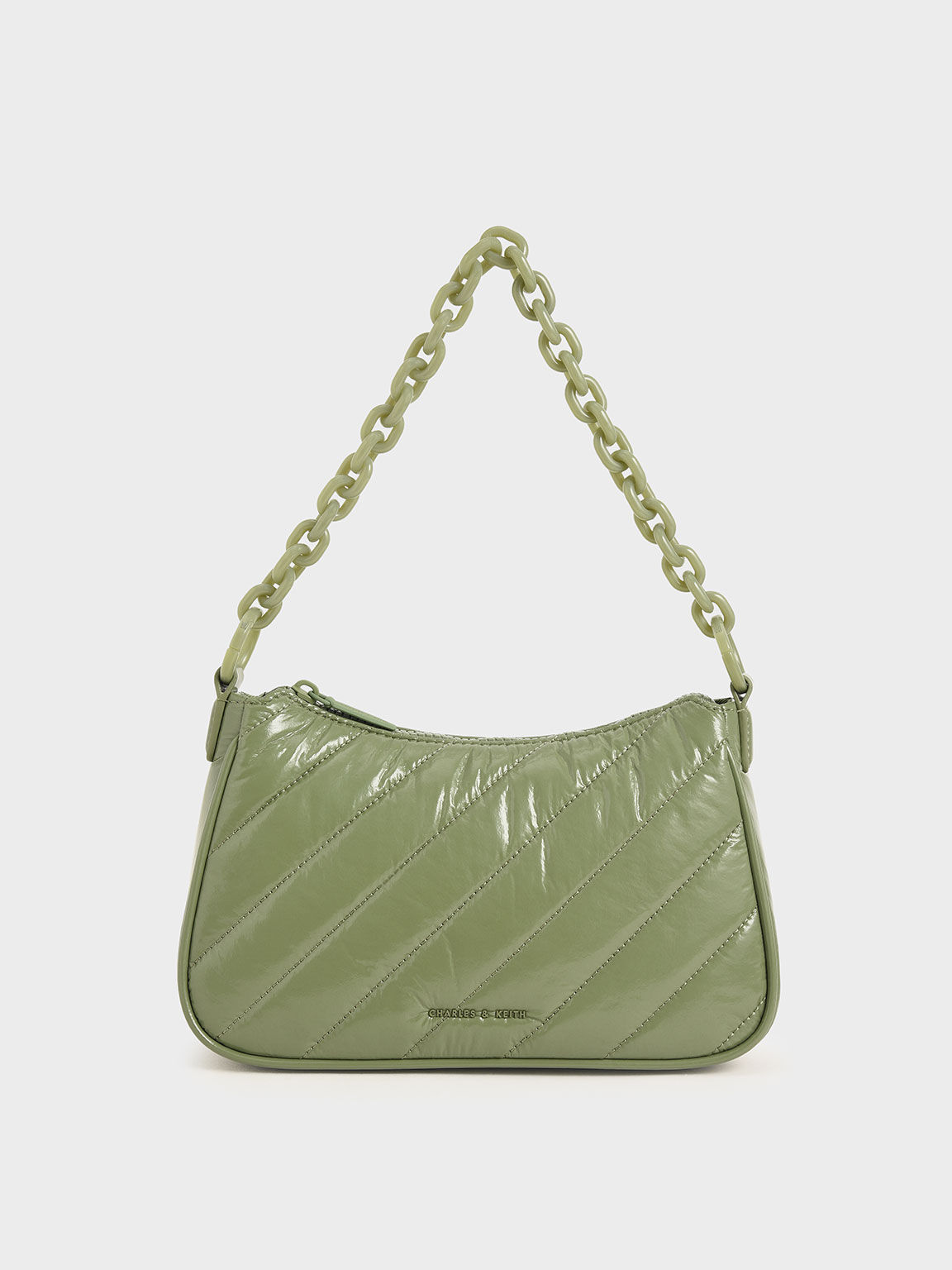Buy i-bag Charles And Keith Bag ( color - Dark Green) Online at