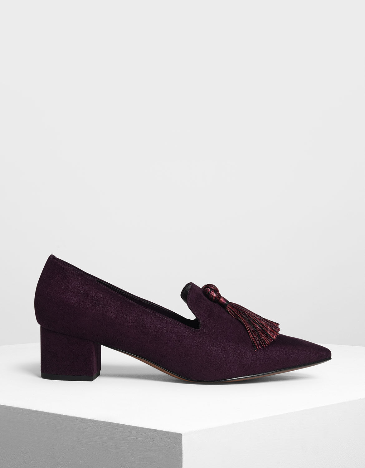 heeled loafers