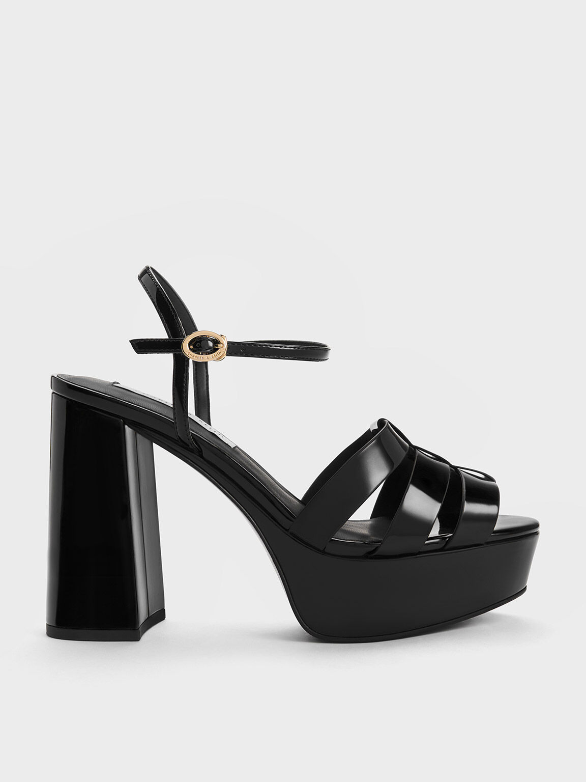 Charles & Keith Studded Platform Wedges ($49) ❤ liked on Polyvore featuring  shoes, sandals, studded sandals… | Charles and keith shoes, Studded sandals,  Wedge shoes