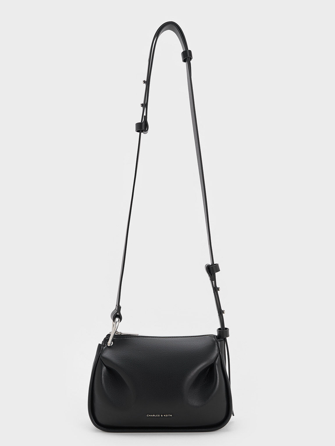 Lumen Padded Crossbody Bag, Noir, hi-res