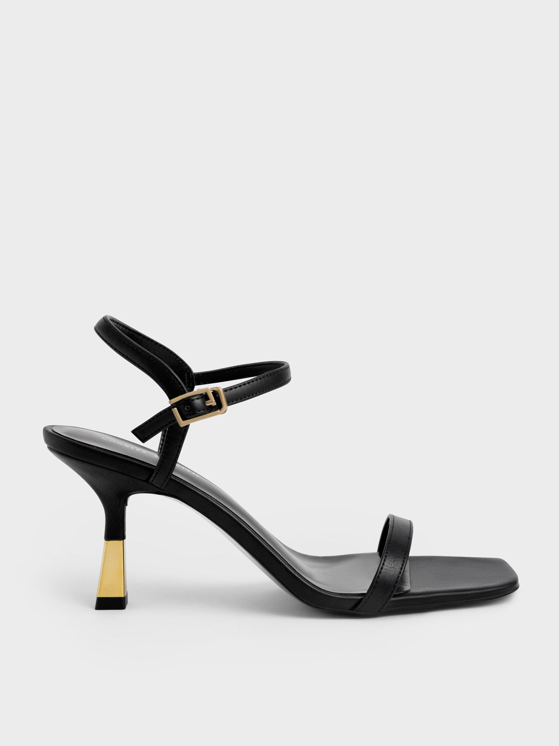 CHARLES & KEITH - Shop now: Textured Gem-Embellished Strappy Sandals -  https://s.charleskeith.com/3Pigy3b | Facebook