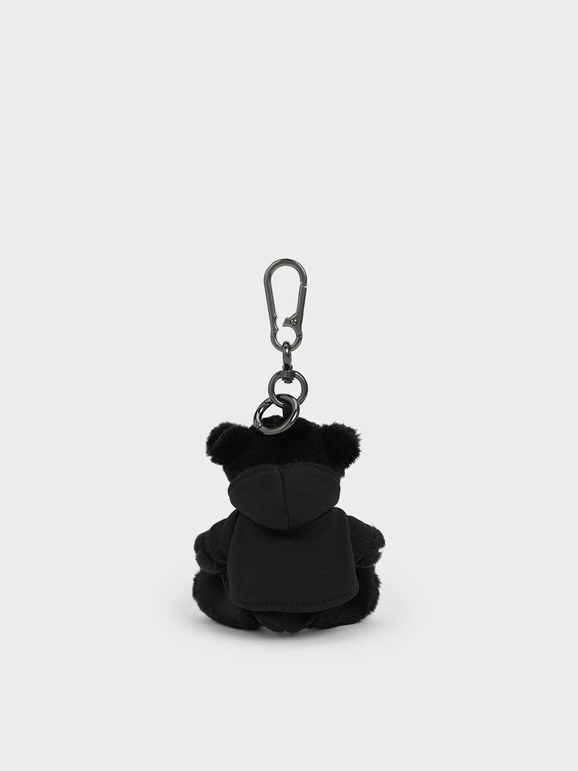 Colgante de osito de peluche, Negro, hi-res