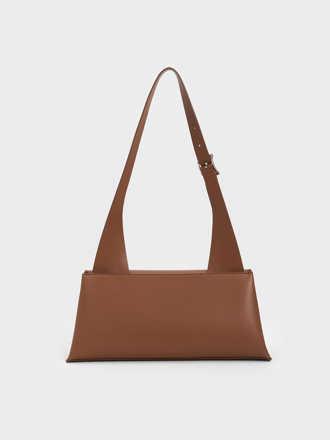 Marceline Trapeze Shoulder Bag, Chocolate, hi-res