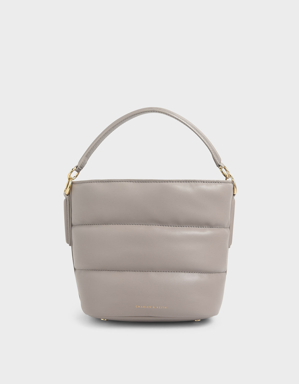 charles and keith drawstring bucket bag