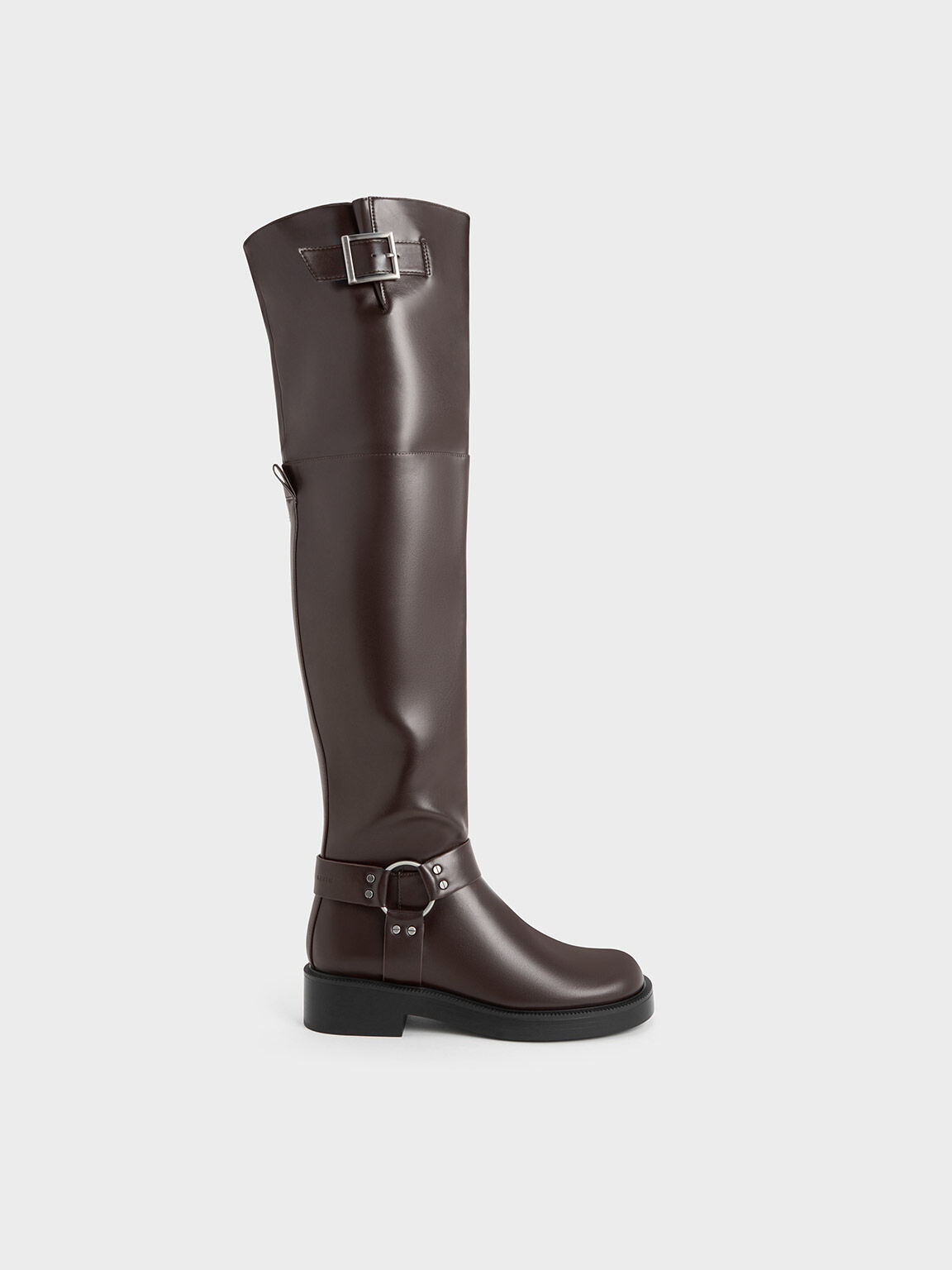 Thigh high clearance riding boots