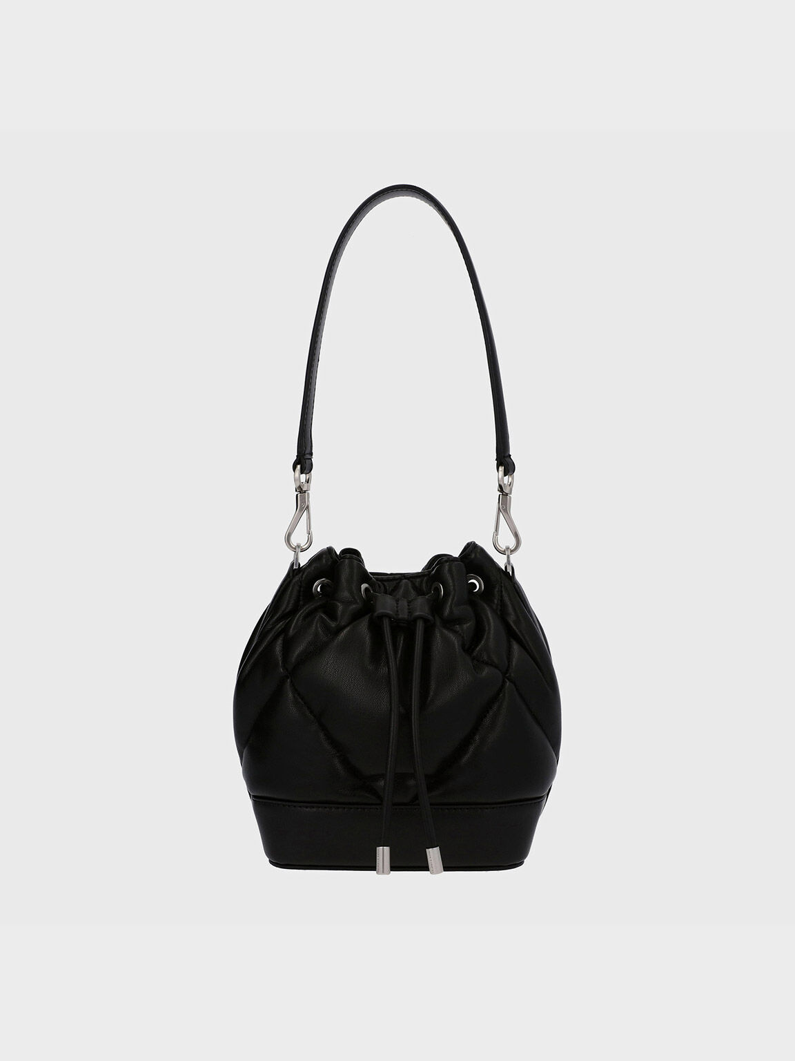 Charles & Keith Women's Clove Top Handle Bucket Bag