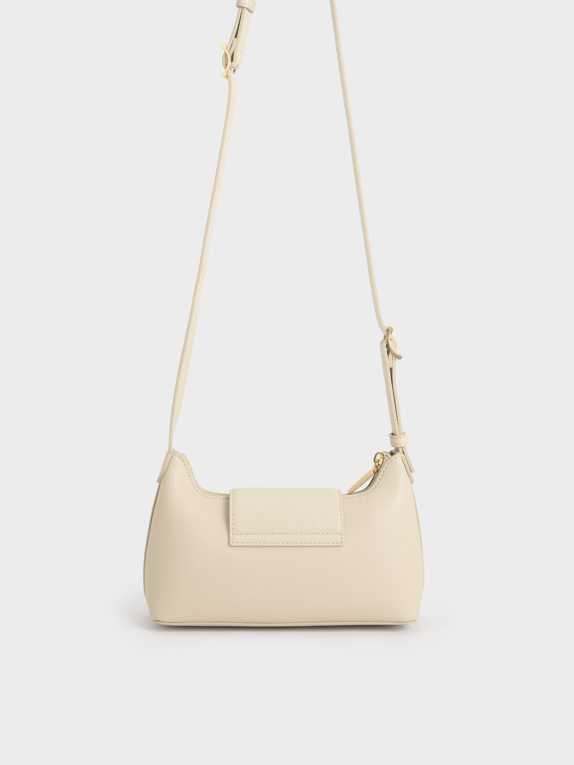 Arwen Belted Shoulder Bag, Beige, hi-res