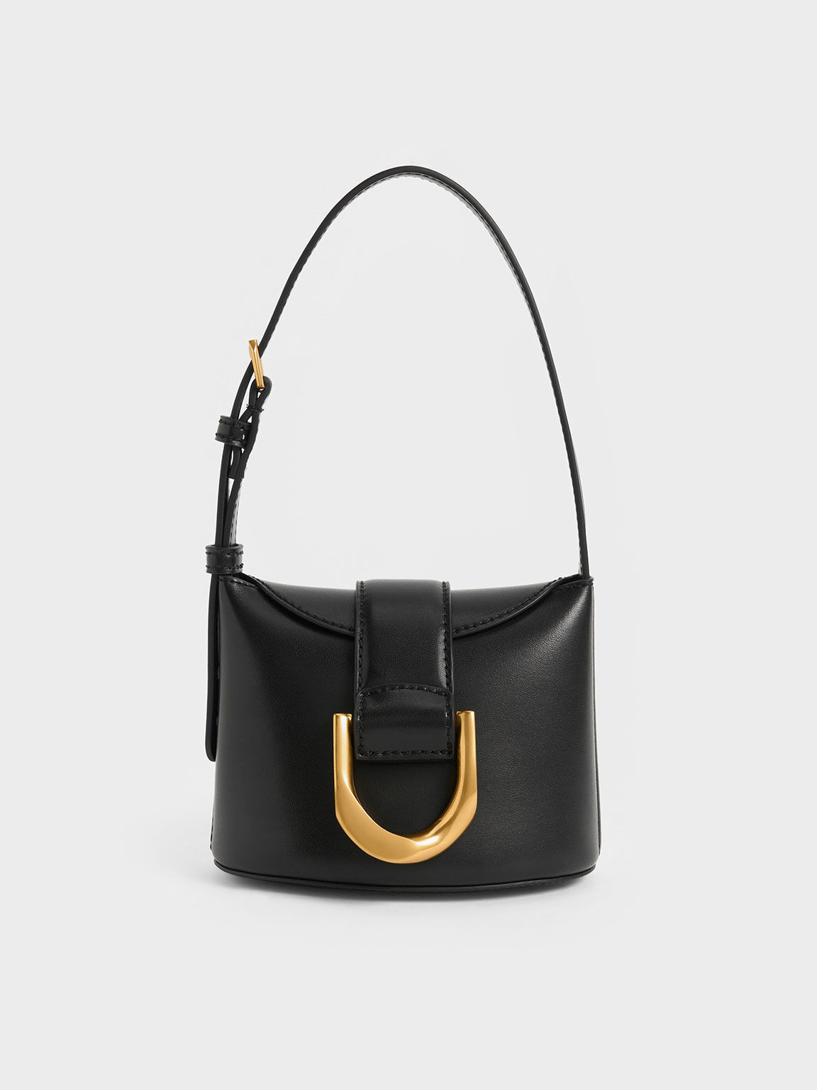 Gabine Bucket Bag, Black, hi-res