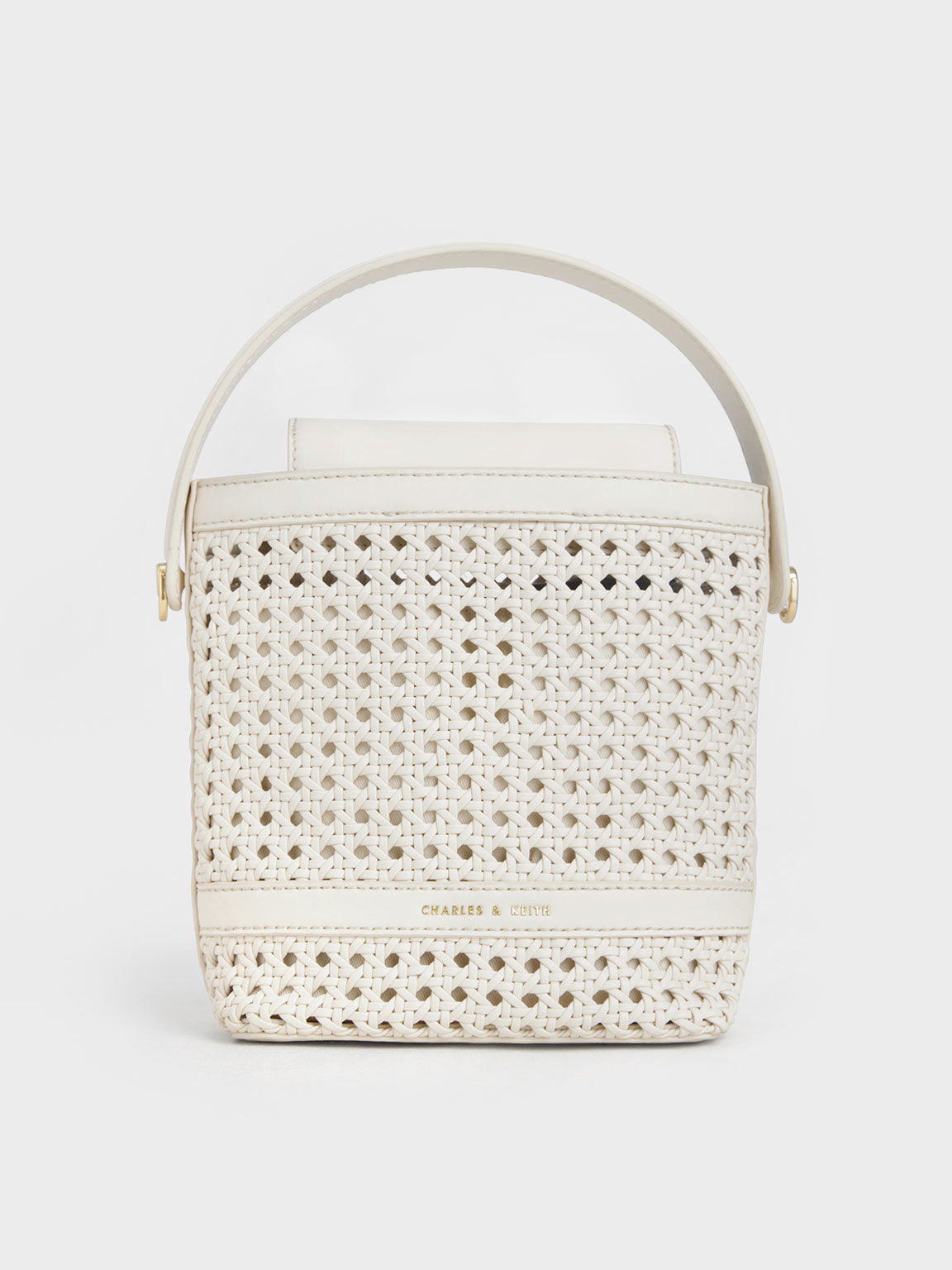 Charles and sale keith woven bag