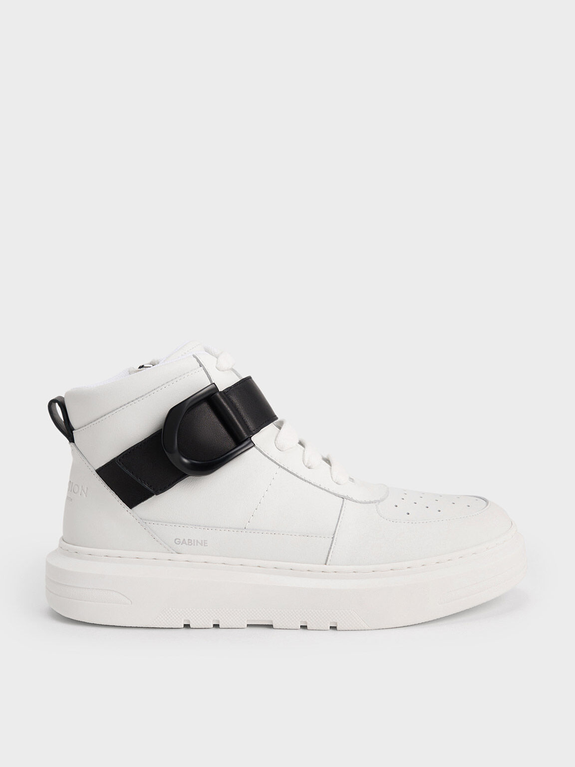 White leather clearance high top