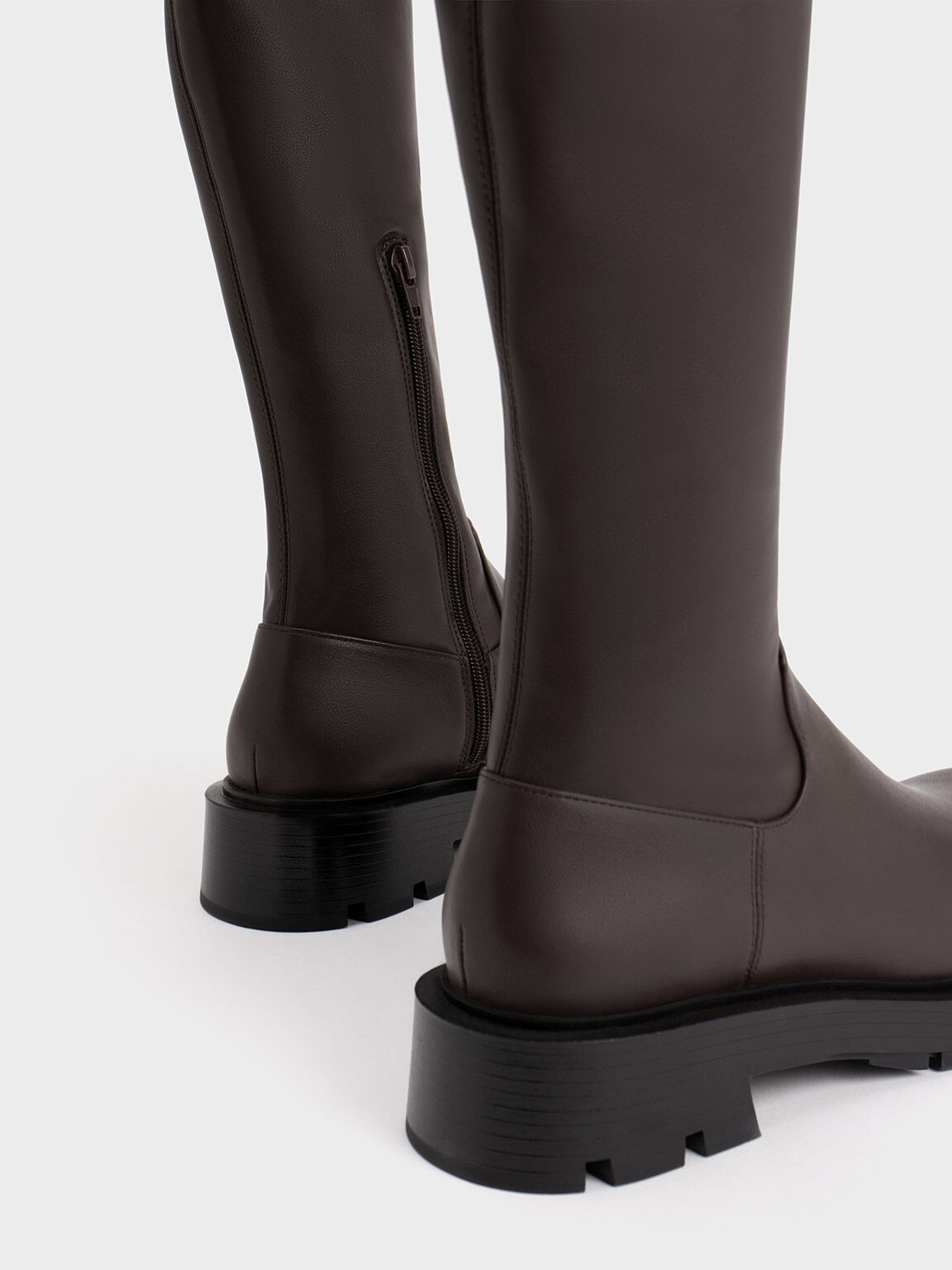 Zip up thigh 2025 high boots