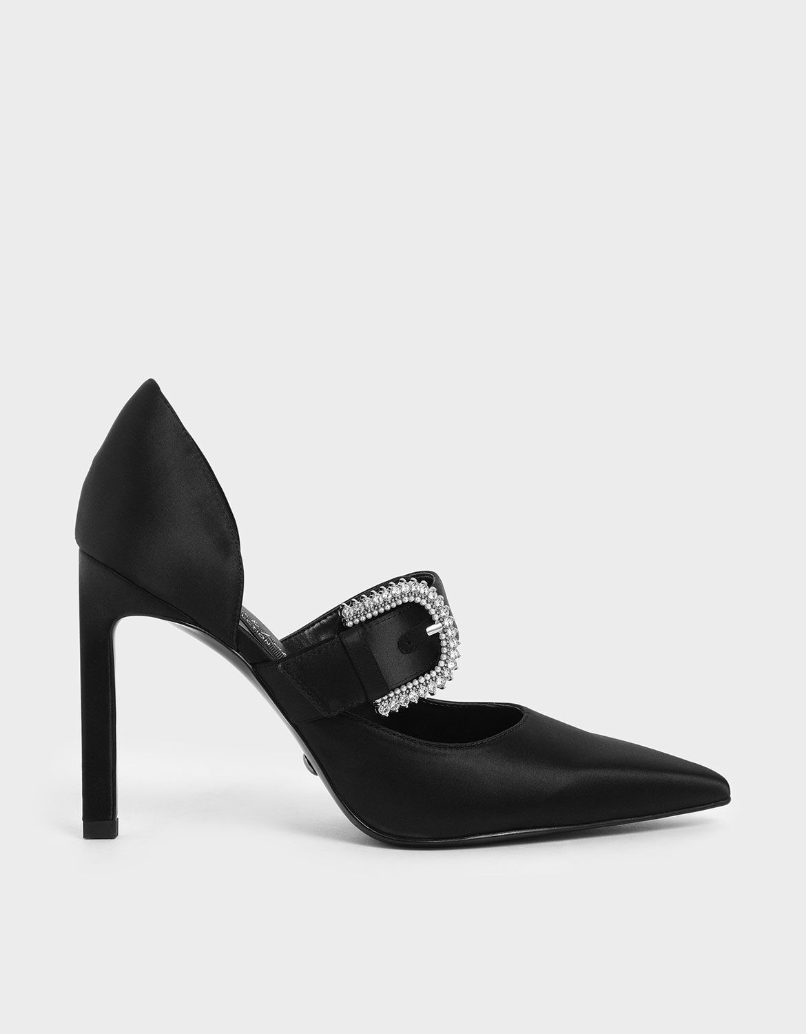 black mary jane heel