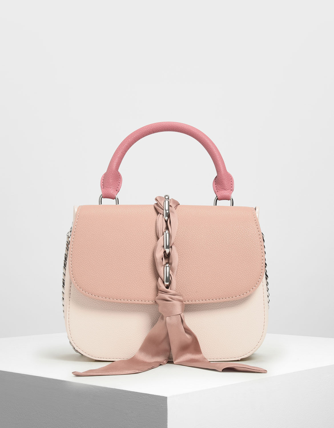 charles and keith flap bag