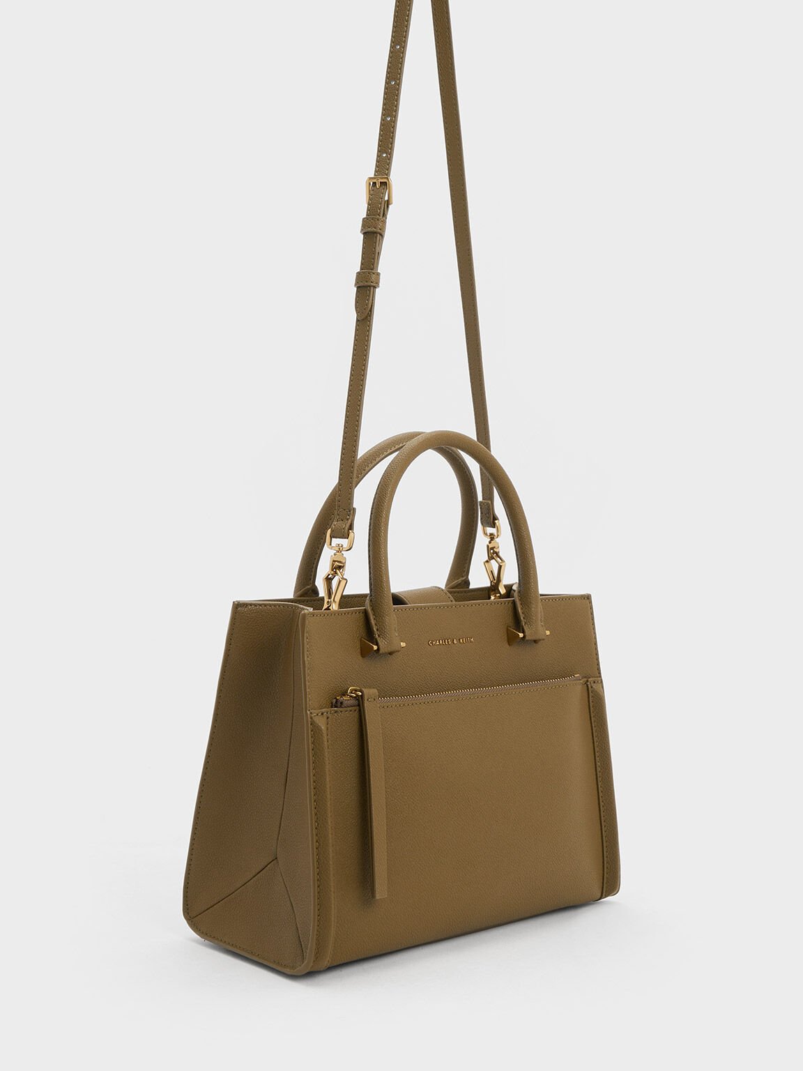 Sarah Chofakian Christie leather tote bag - Neutrals