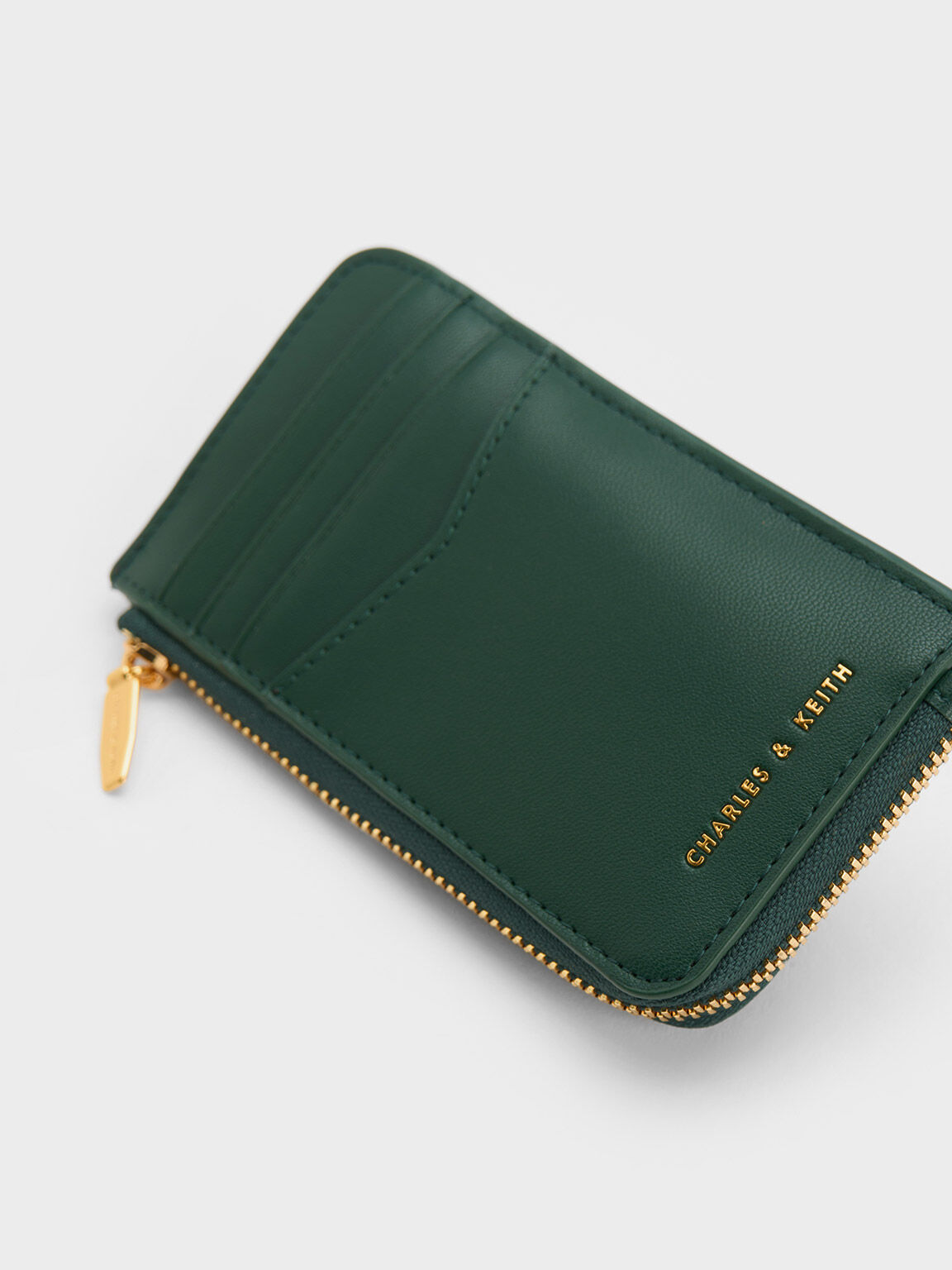 Eudora Envelope Card Holder, Dark Green, hi-res