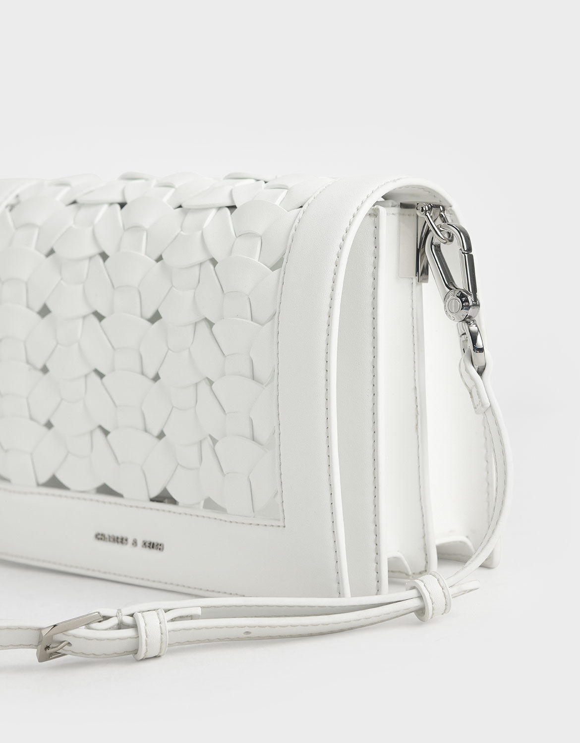 white messenger bag