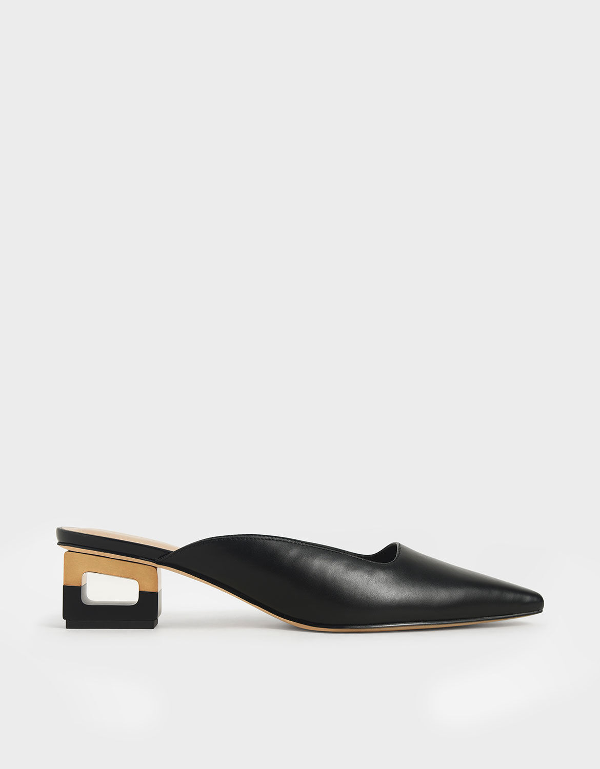 charles and keith mules heels