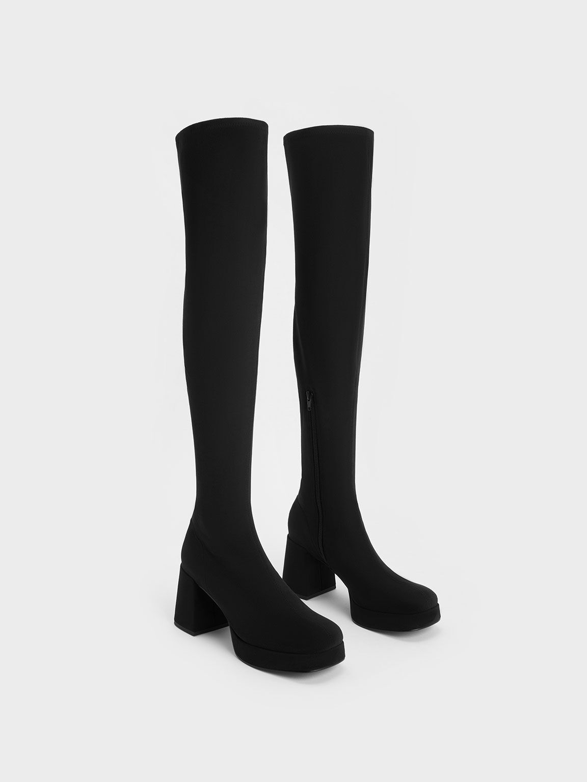 Neoprene thigh sale high boots