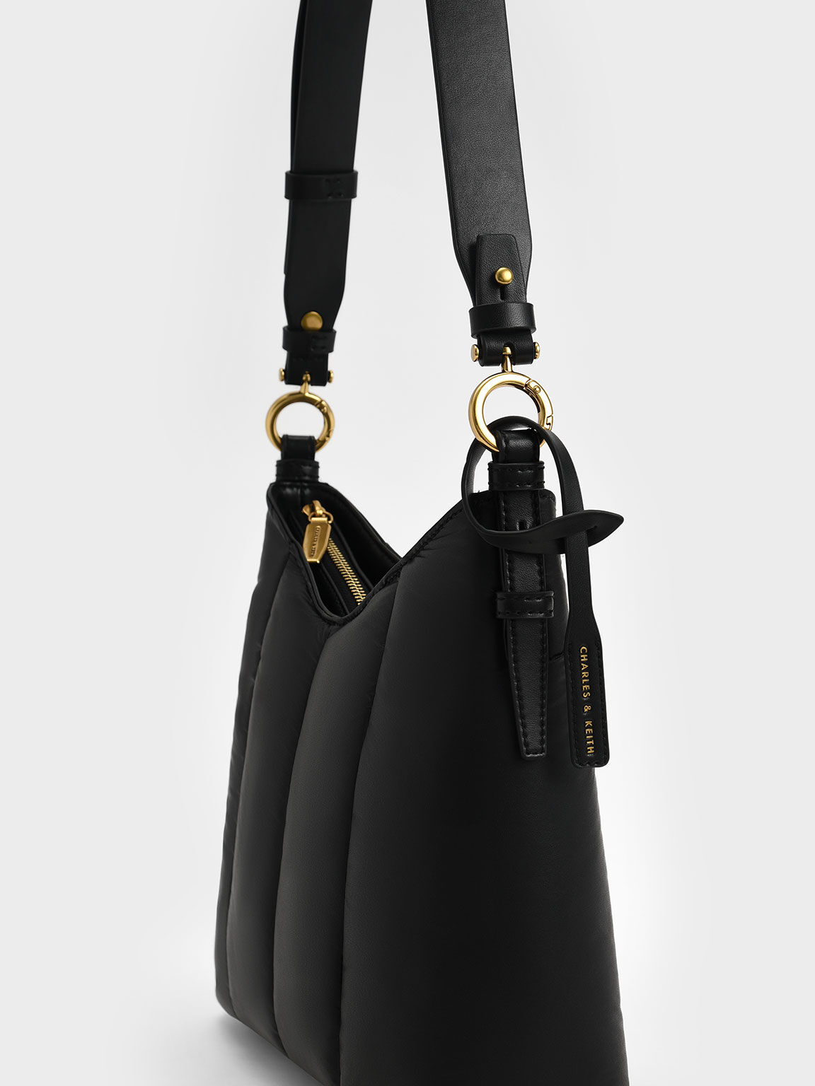 Shoulder bags Lauren Ralph Lauren - Spencer bag in black white and brown -  431826060002