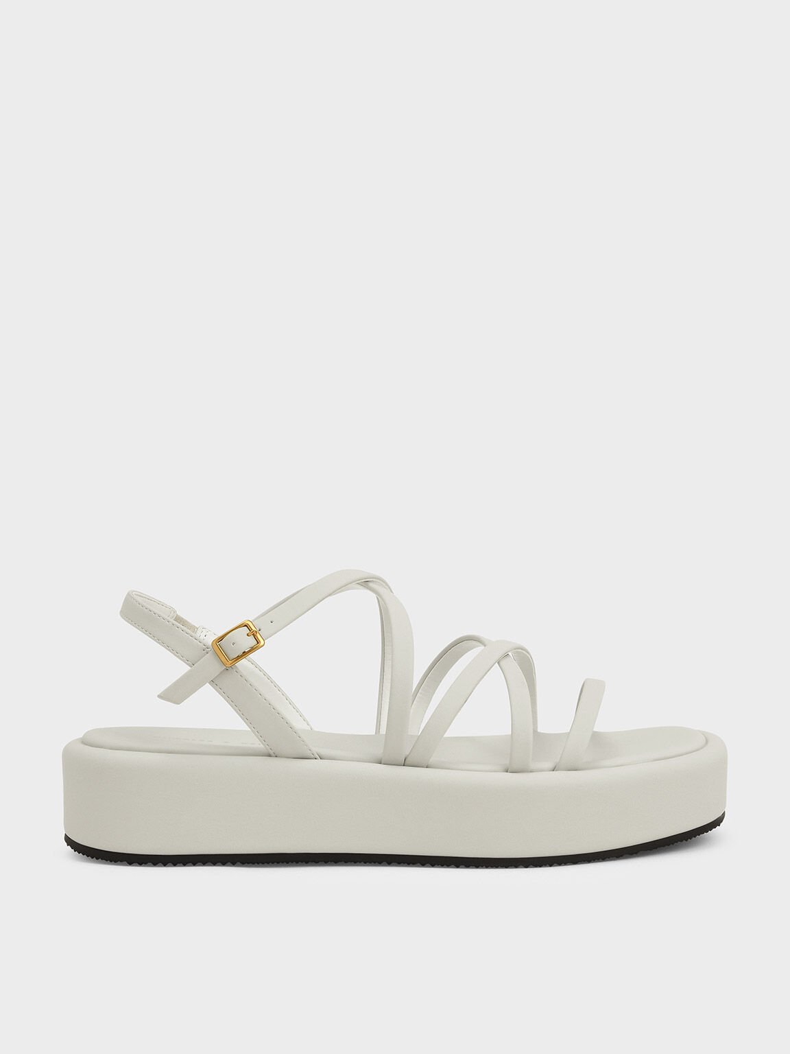 Black Flatform Sandals | Annapolis