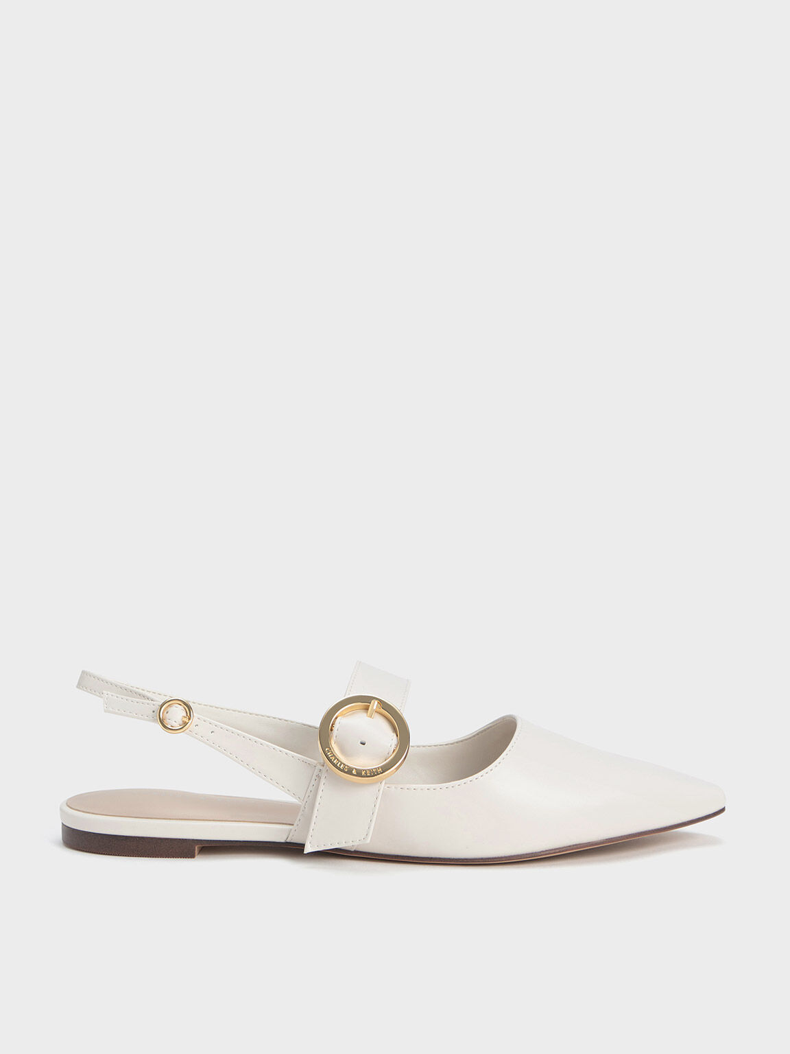 Comfortable white sales flats