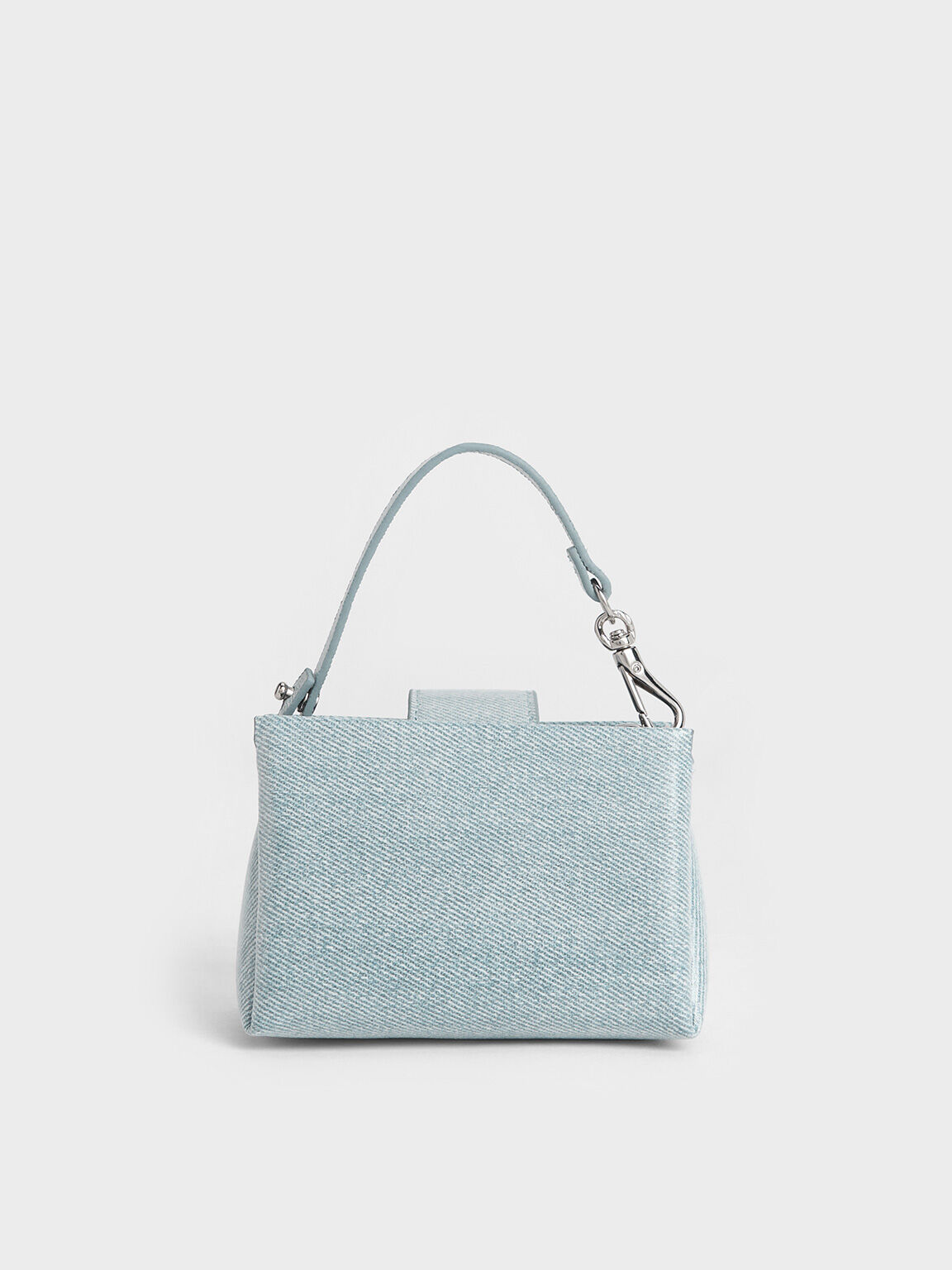 Bosie Denim Top Handle Pouch, Denim Blue, hi-res