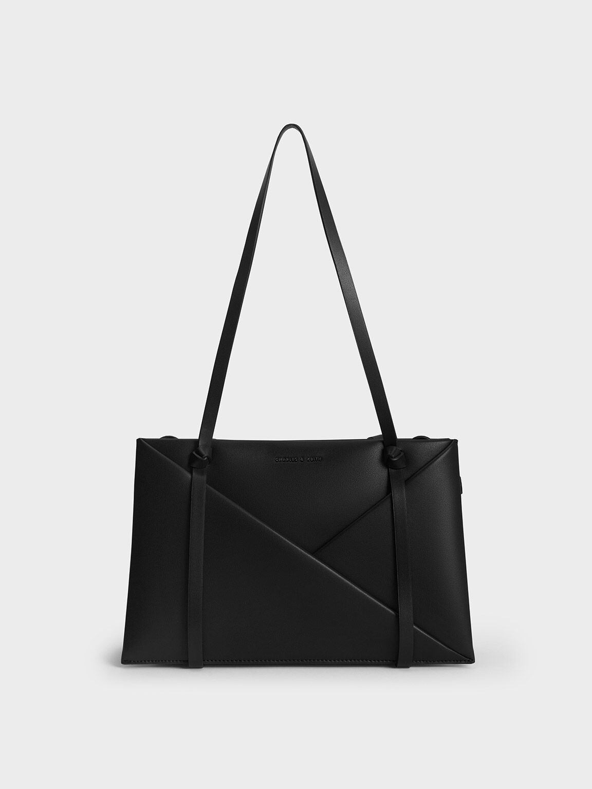 Geometric Pattern Tote Bag, Fashion Faux Leather Handbag Women's Stylish  Zipper Shoulder Bag