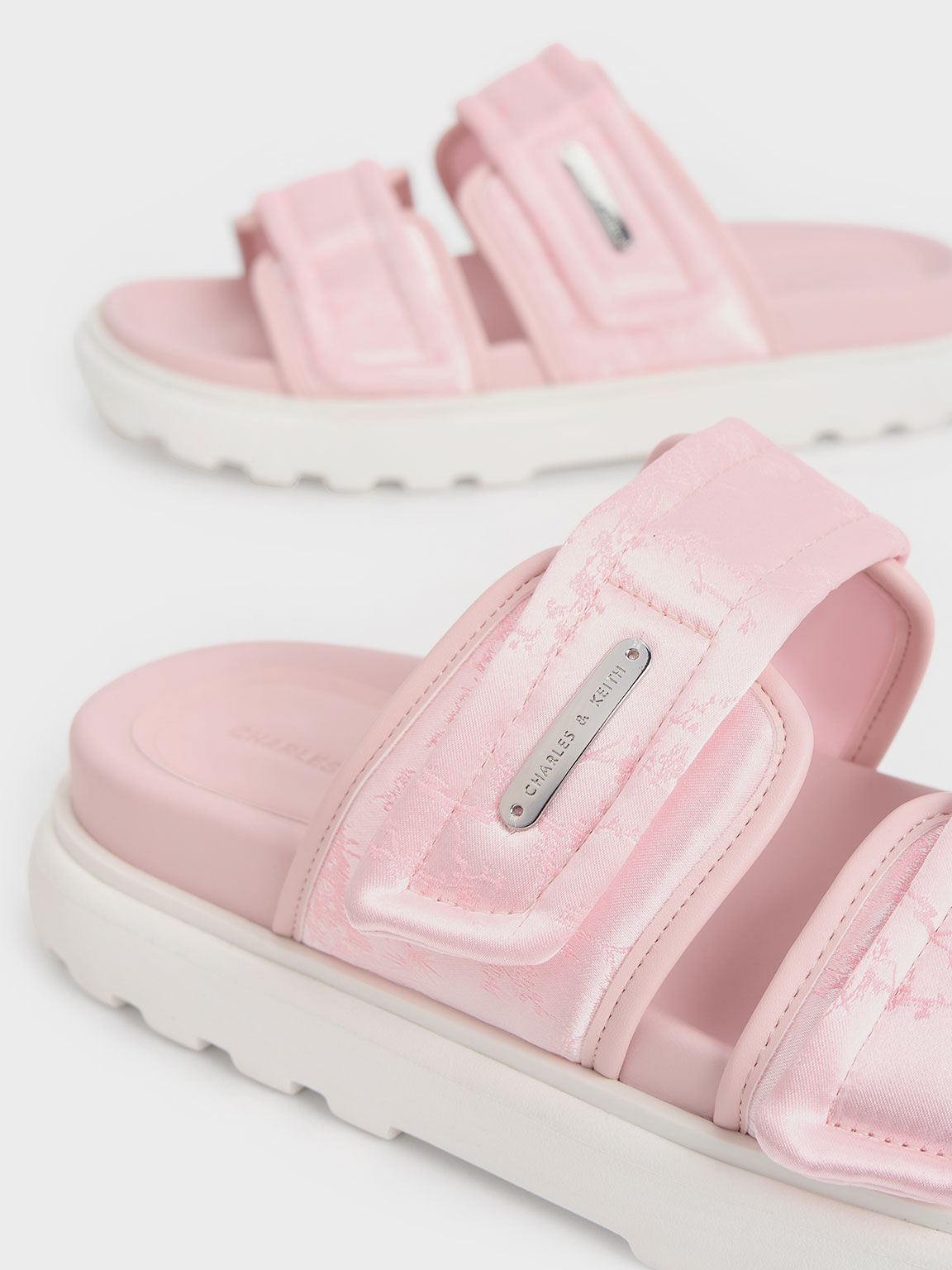 Clementine Recycled Polyester Sports Sandals - Light Pink