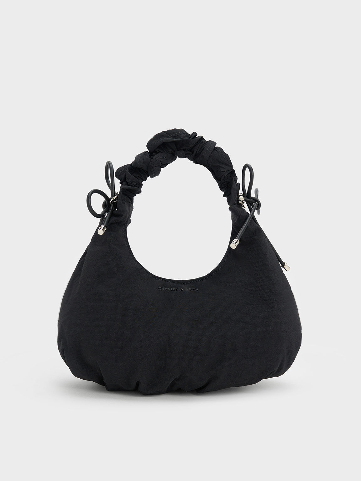 Black nylon mini bag