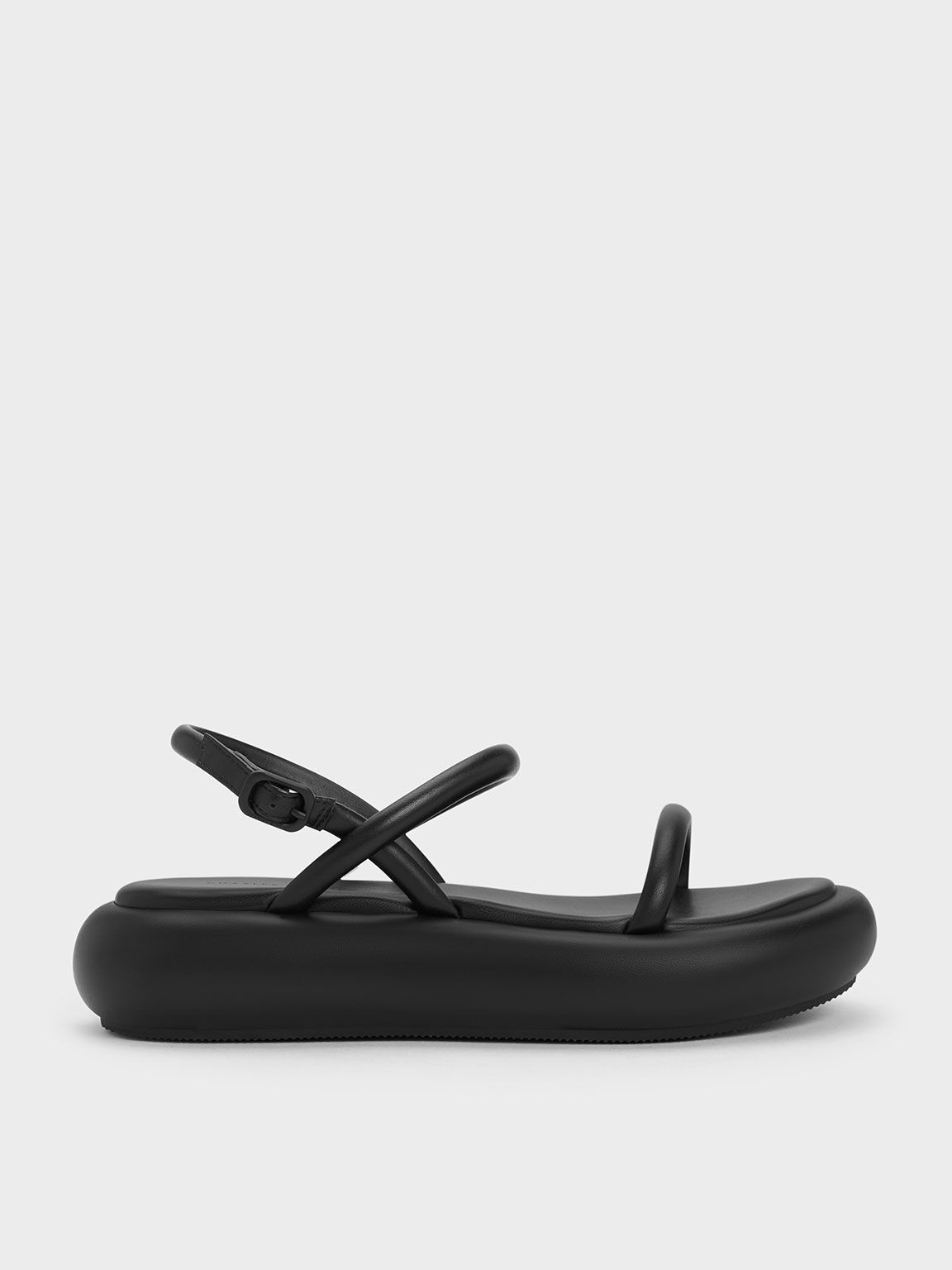 Minimalist Fashion Chunky Sandals Adjustable Velcro - MICHAELA