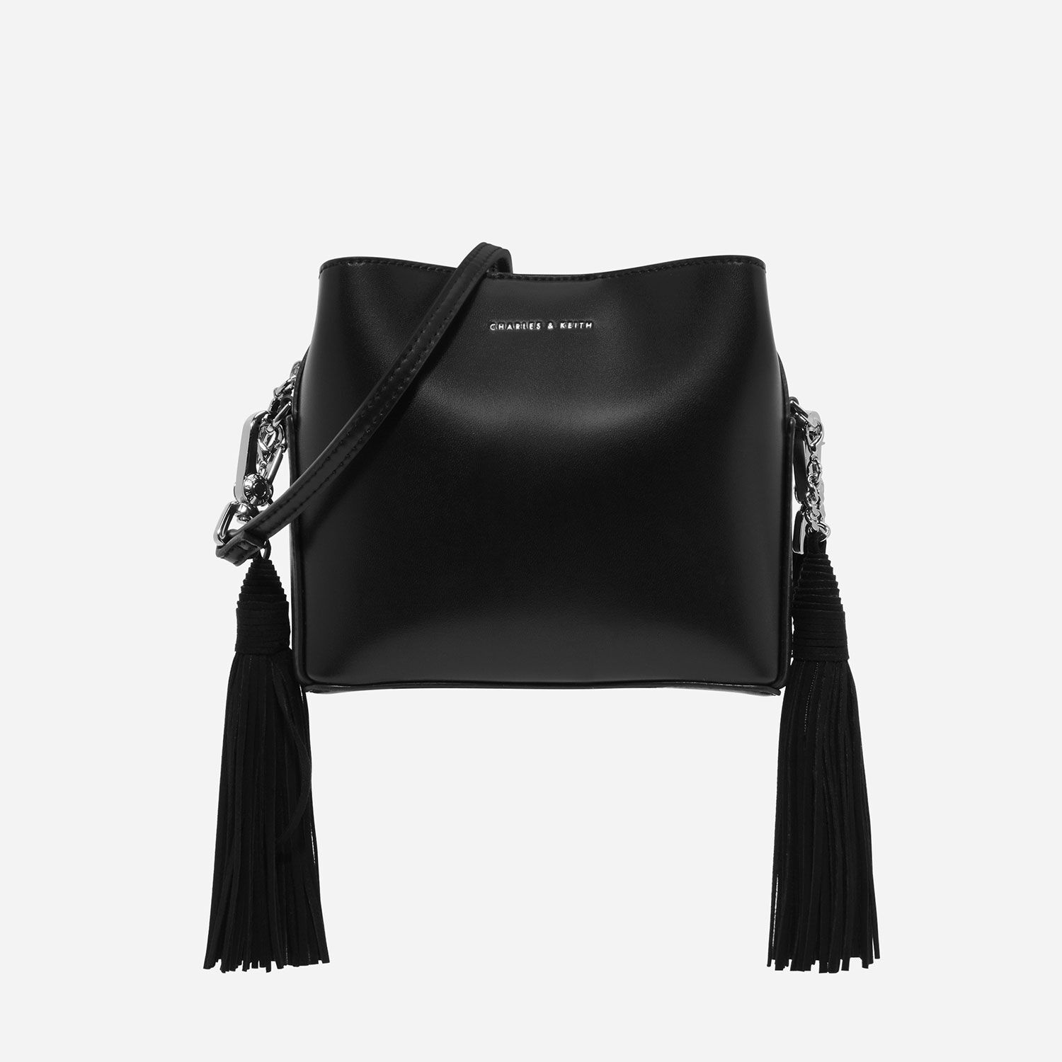 charles and keith sling bag black